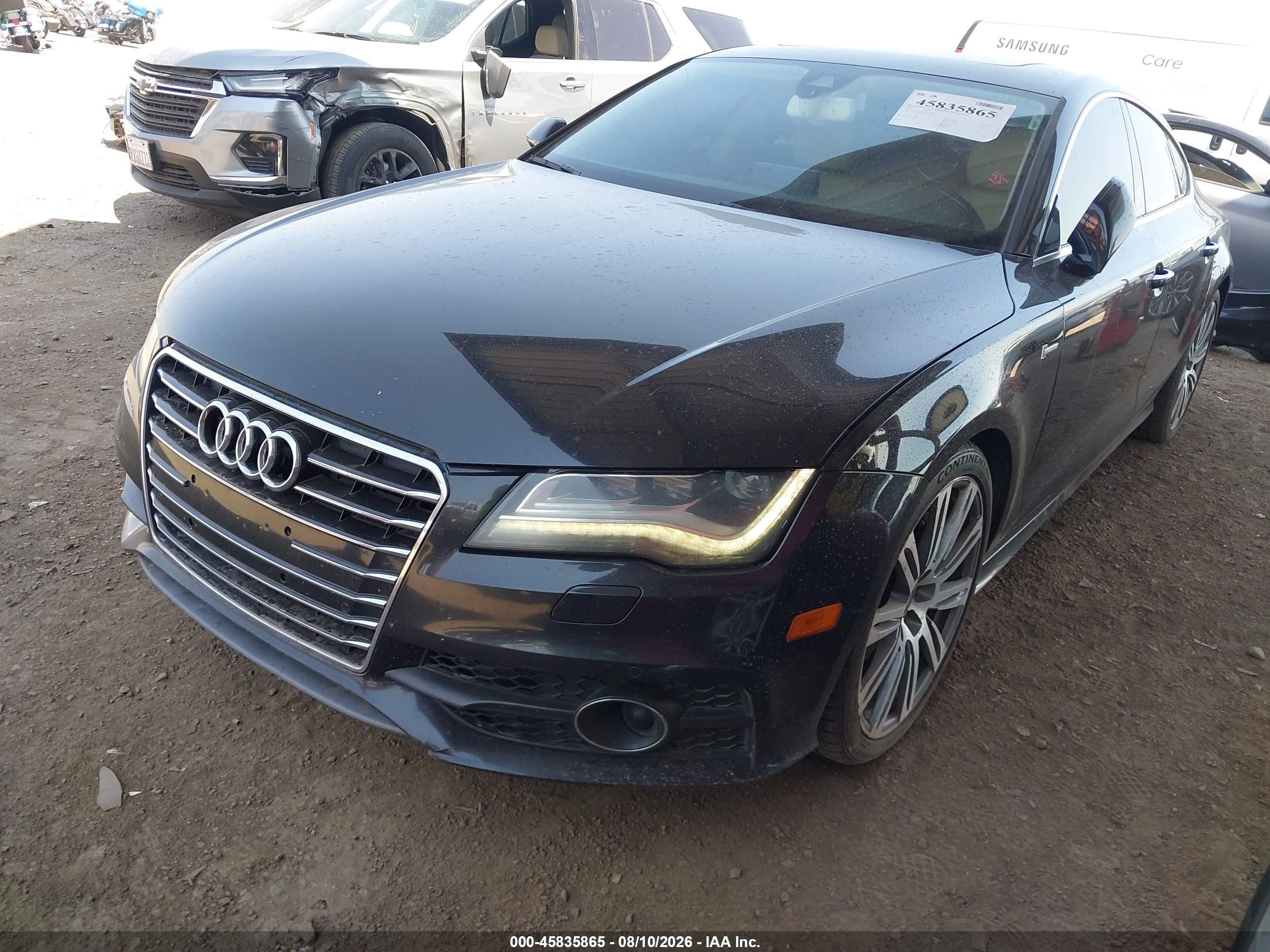 2012 Audi A7 3.0 Prestige Black vin: WAU2GAFC0CN151002