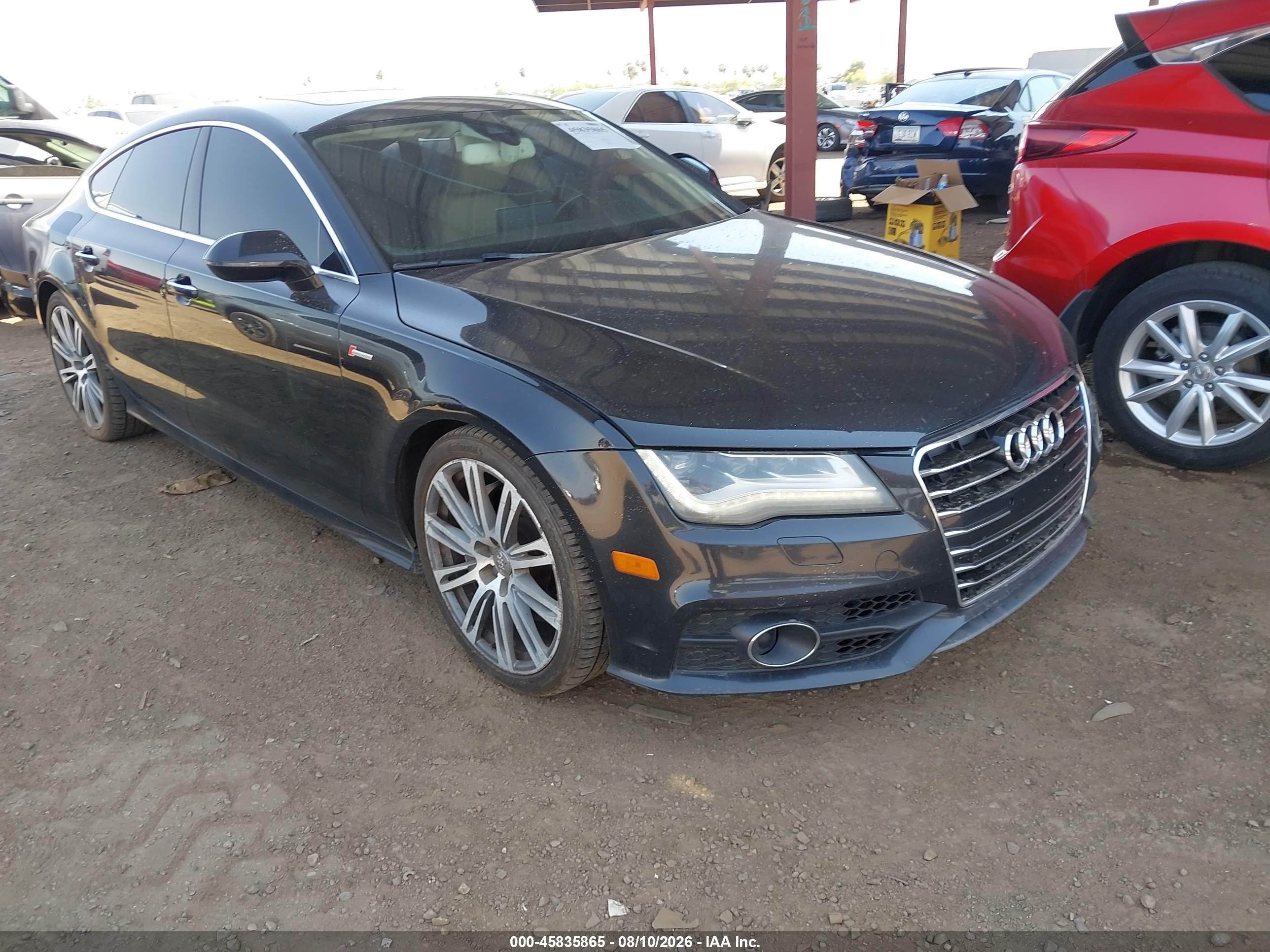 2012 Audi A7 3.0 Prestige Black vin: WAU2GAFC0CN151002
