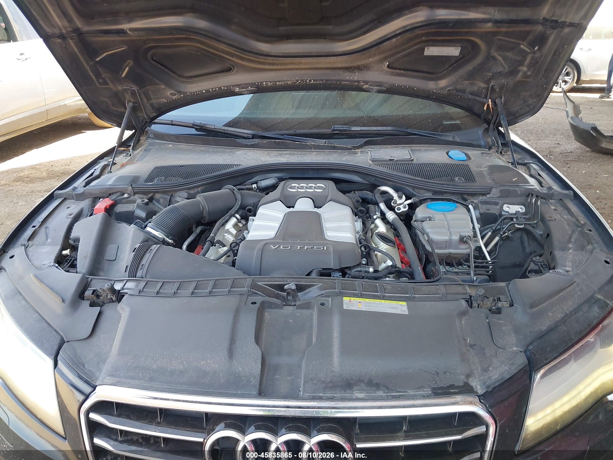 2012 Audi A7 3.0 Prestige Black vin: WAU2GAFC0CN151002