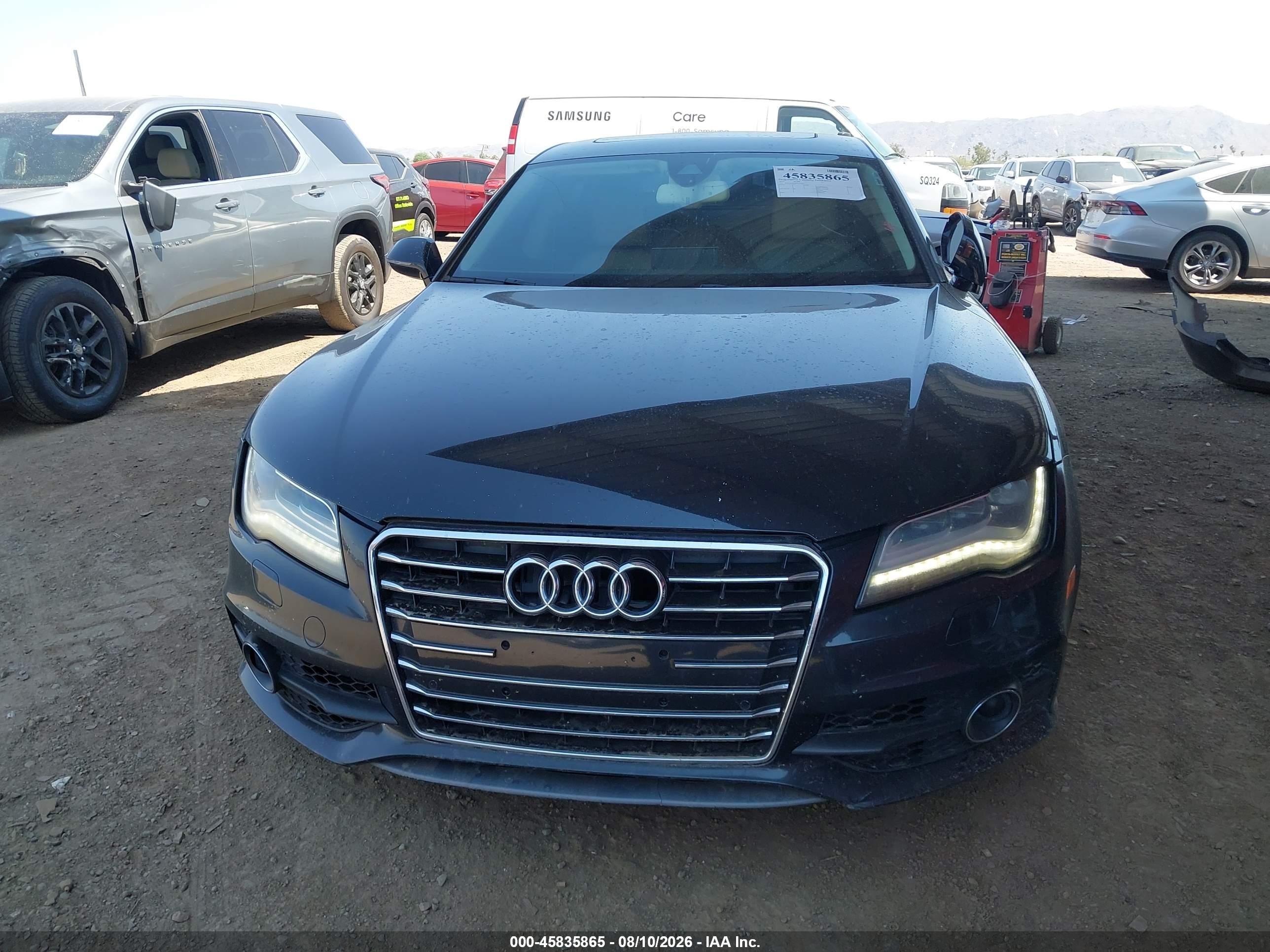 2012 Audi A7 3.0 Prestige Black vin: WAU2GAFC0CN151002