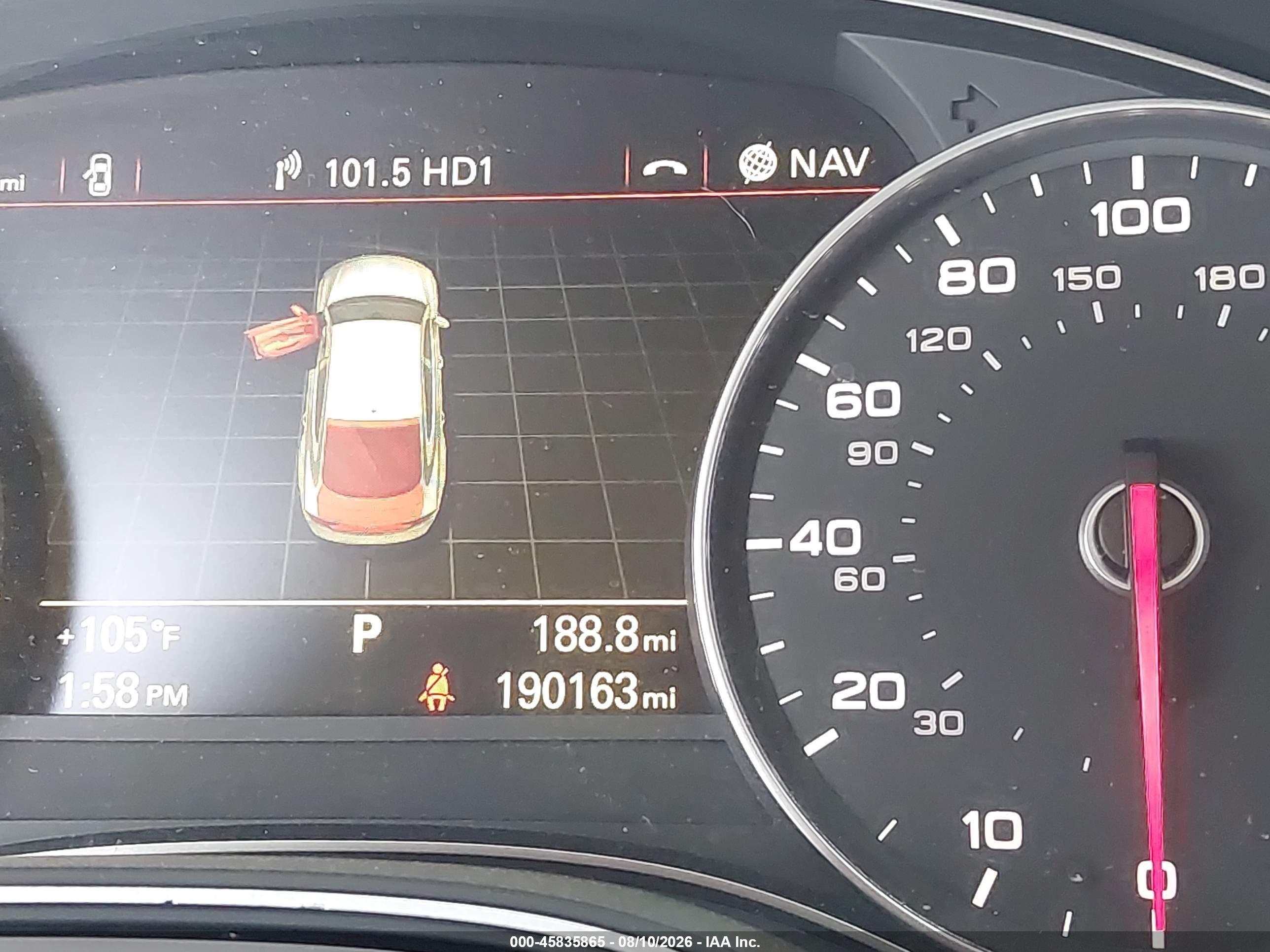 2012 Audi A7 3.0 Prestige Black vin: WAU2GAFC0CN151002