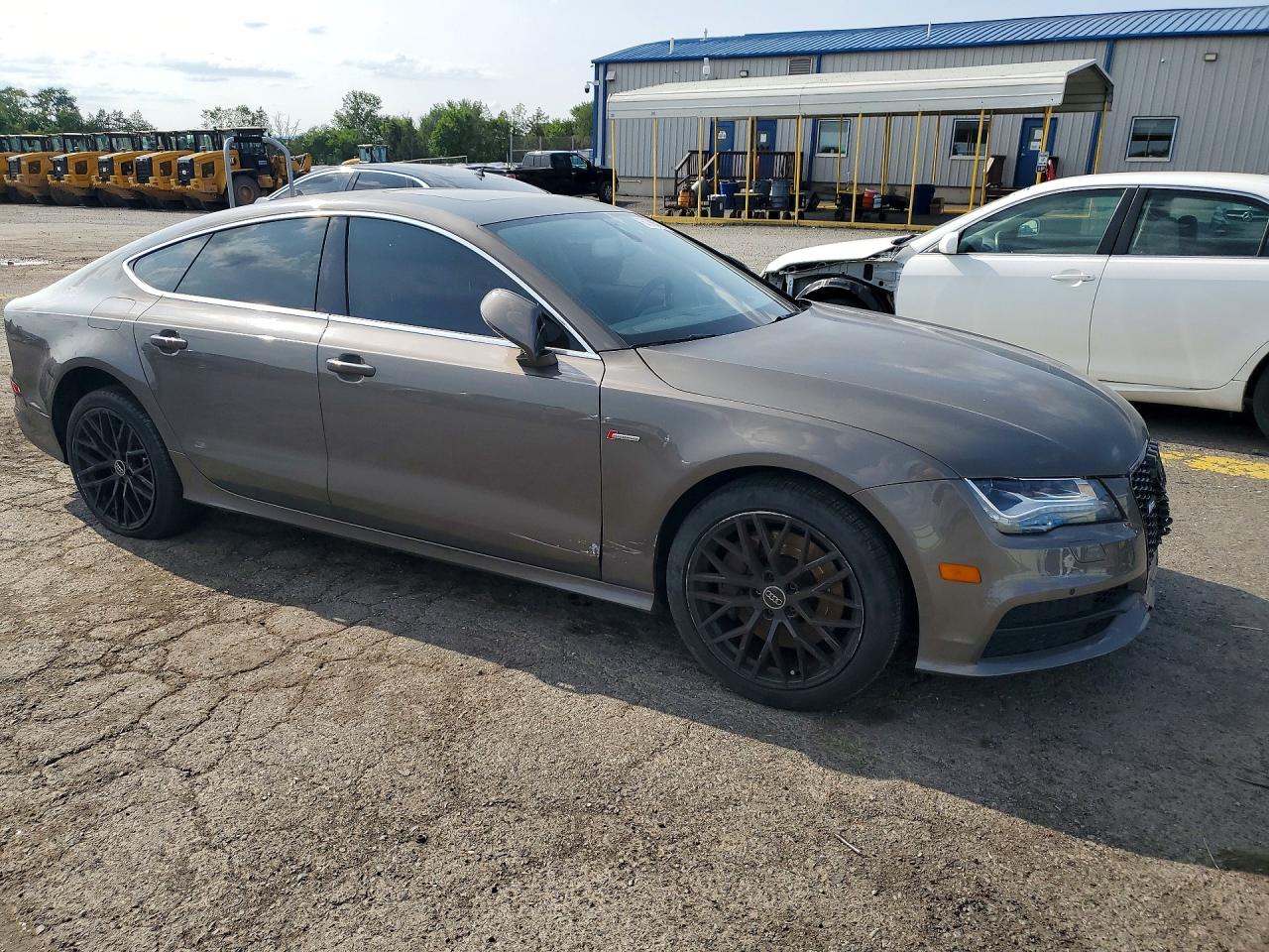 2013 Audi A7 Prestige Серый vin: WAU2GAFC0DN084581