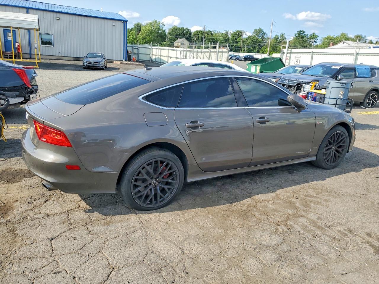 2013 Audi A7 Prestige Серый vin: WAU2GAFC0DN084581