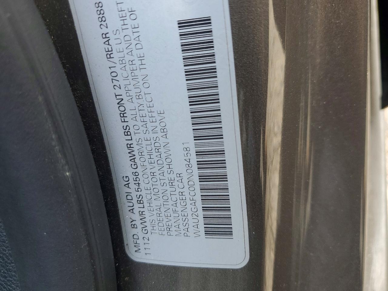 2013 Audi A7 Prestige Серый vin: WAU2GAFC0DN084581