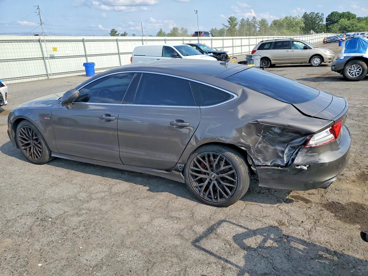 2013 Audi A7 Prestige Серый vin: WAU2GAFC0DN084581
