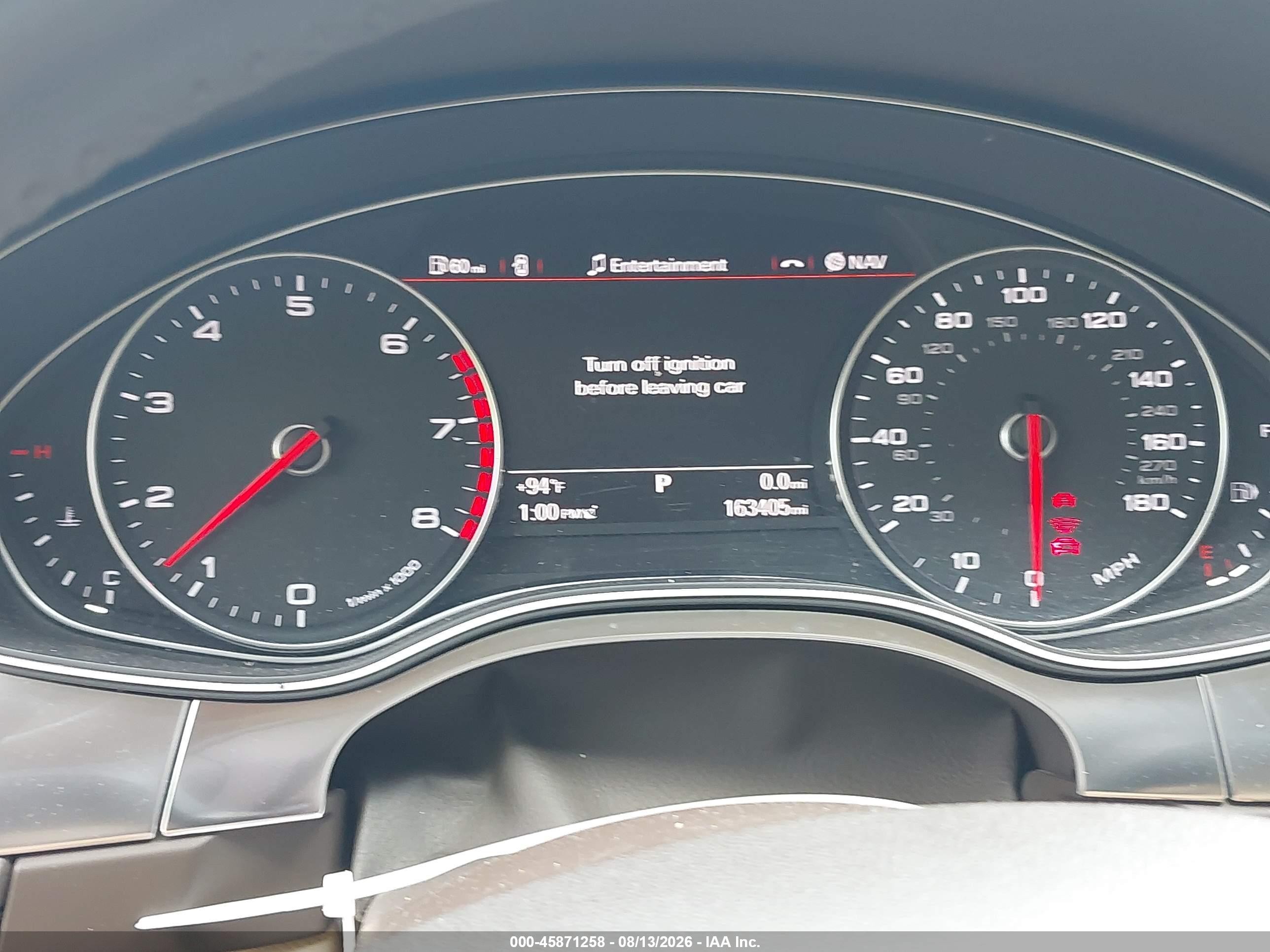 2014 Audi A7 3.0t Premium Plus White vin: WAU2GAFC0EN029128