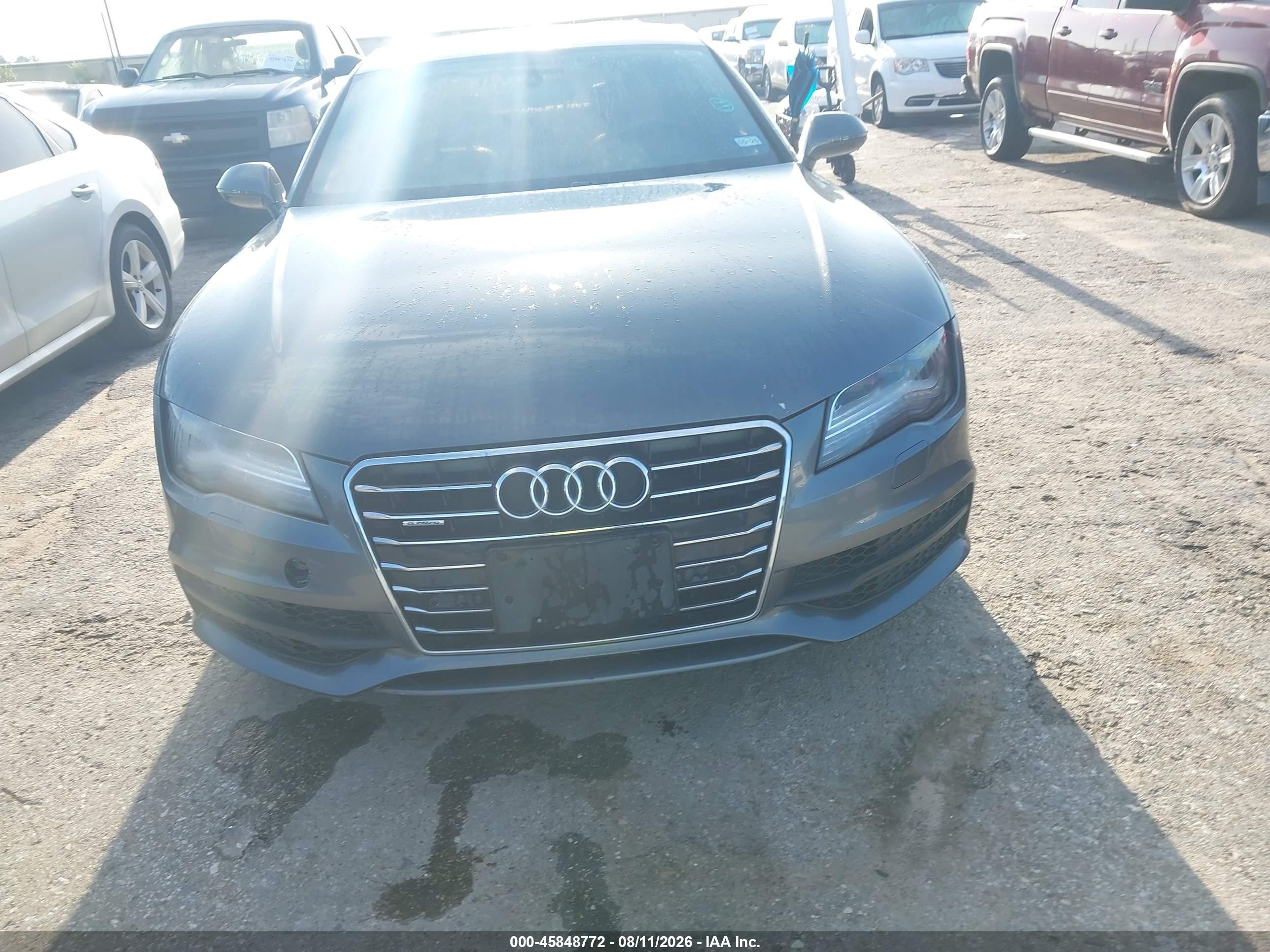 2012 Audi A7 3.0 Prestige Gray vin: WAU2GAFC1CN085821
