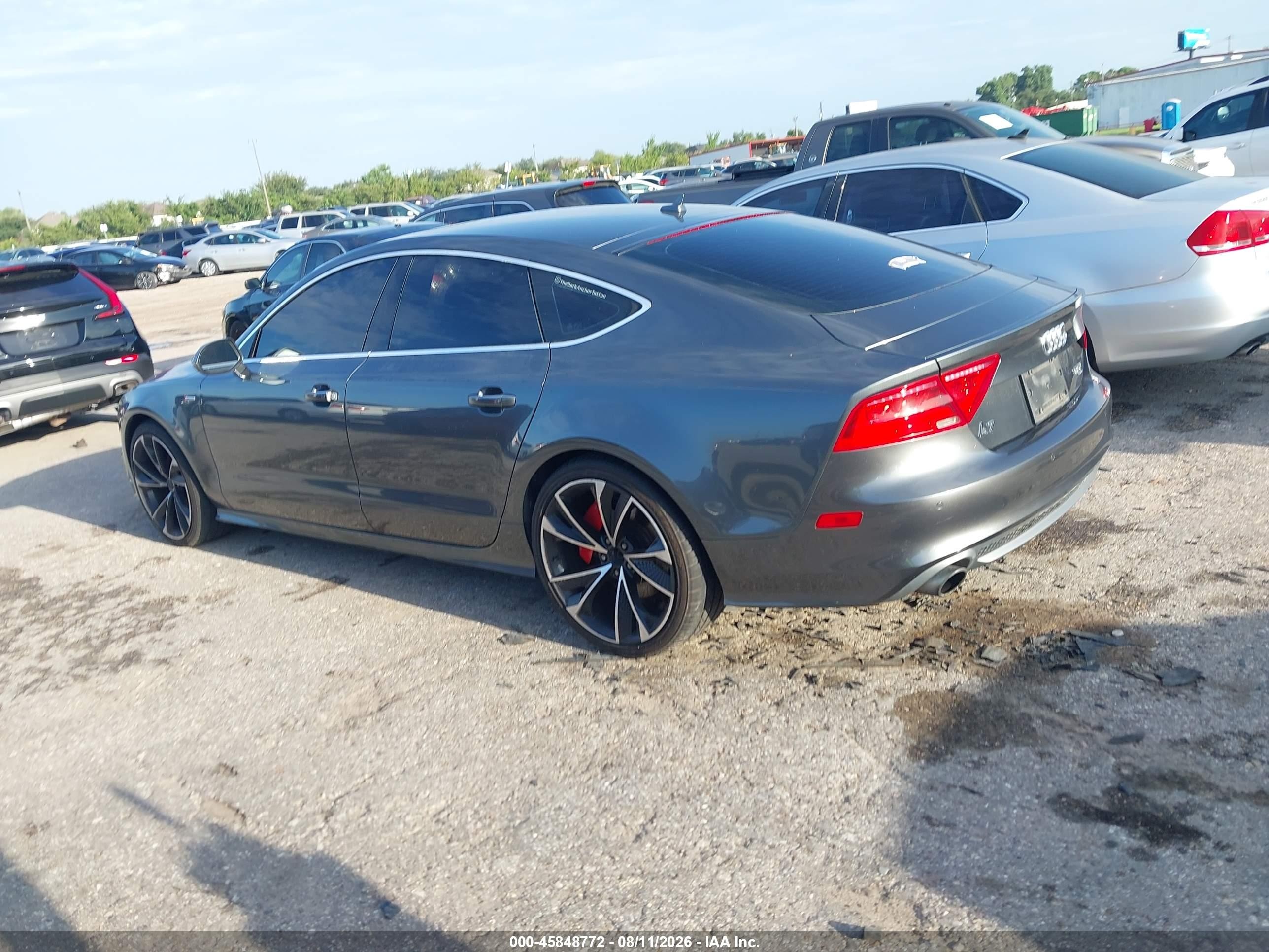 2012 Audi A7 3.0 Prestige Gray vin: WAU2GAFC1CN085821