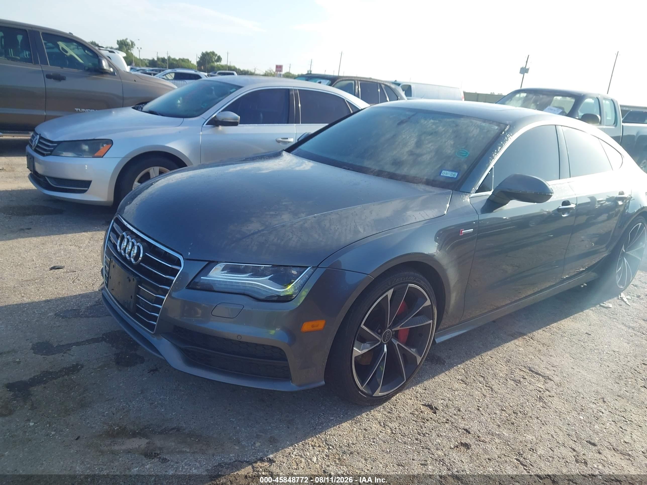 2012 Audi A7 3.0 Prestige Gray vin: WAU2GAFC1CN085821