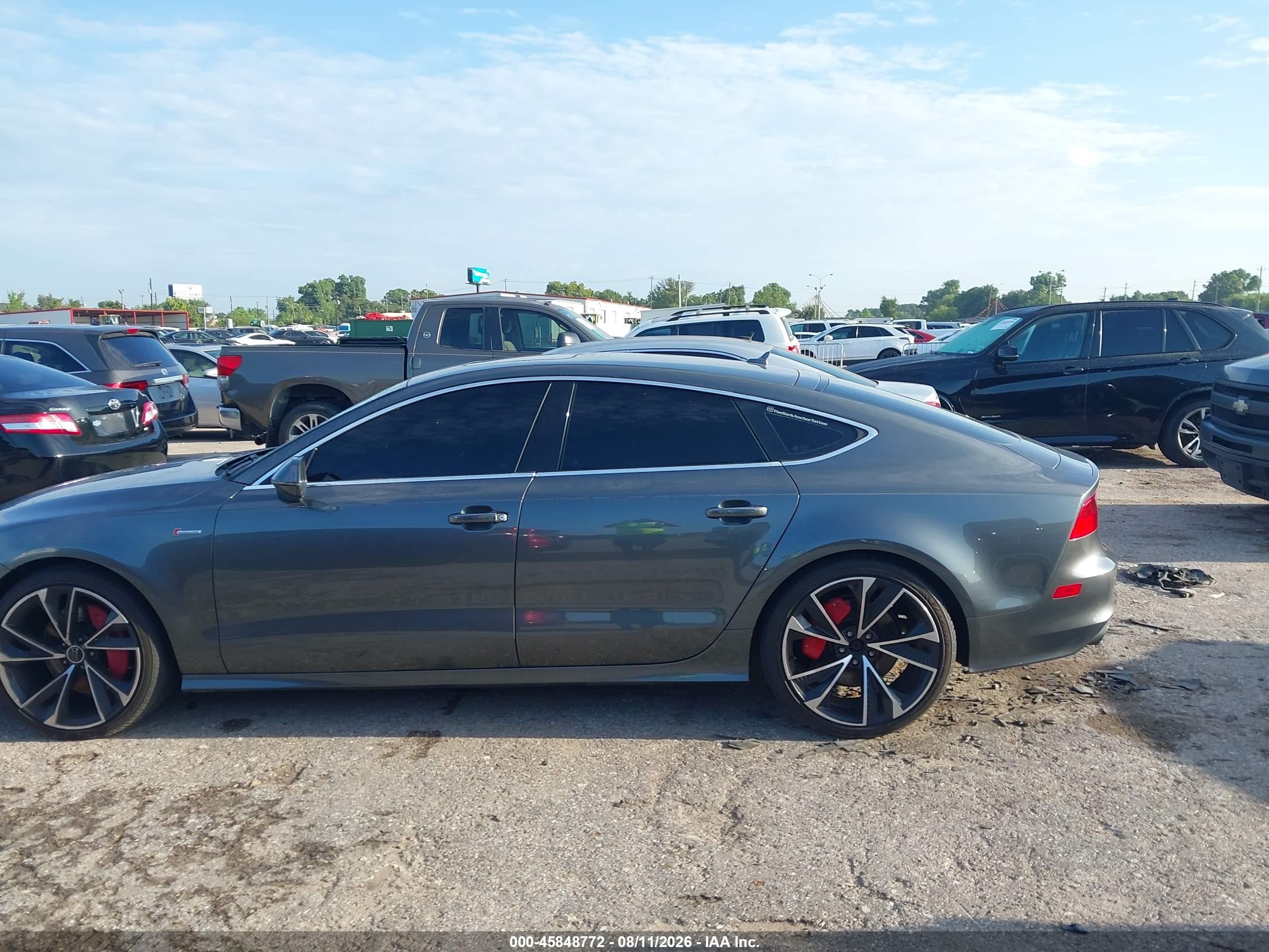 2012 Audi A7 3.0 Prestige Gray vin: WAU2GAFC1CN085821