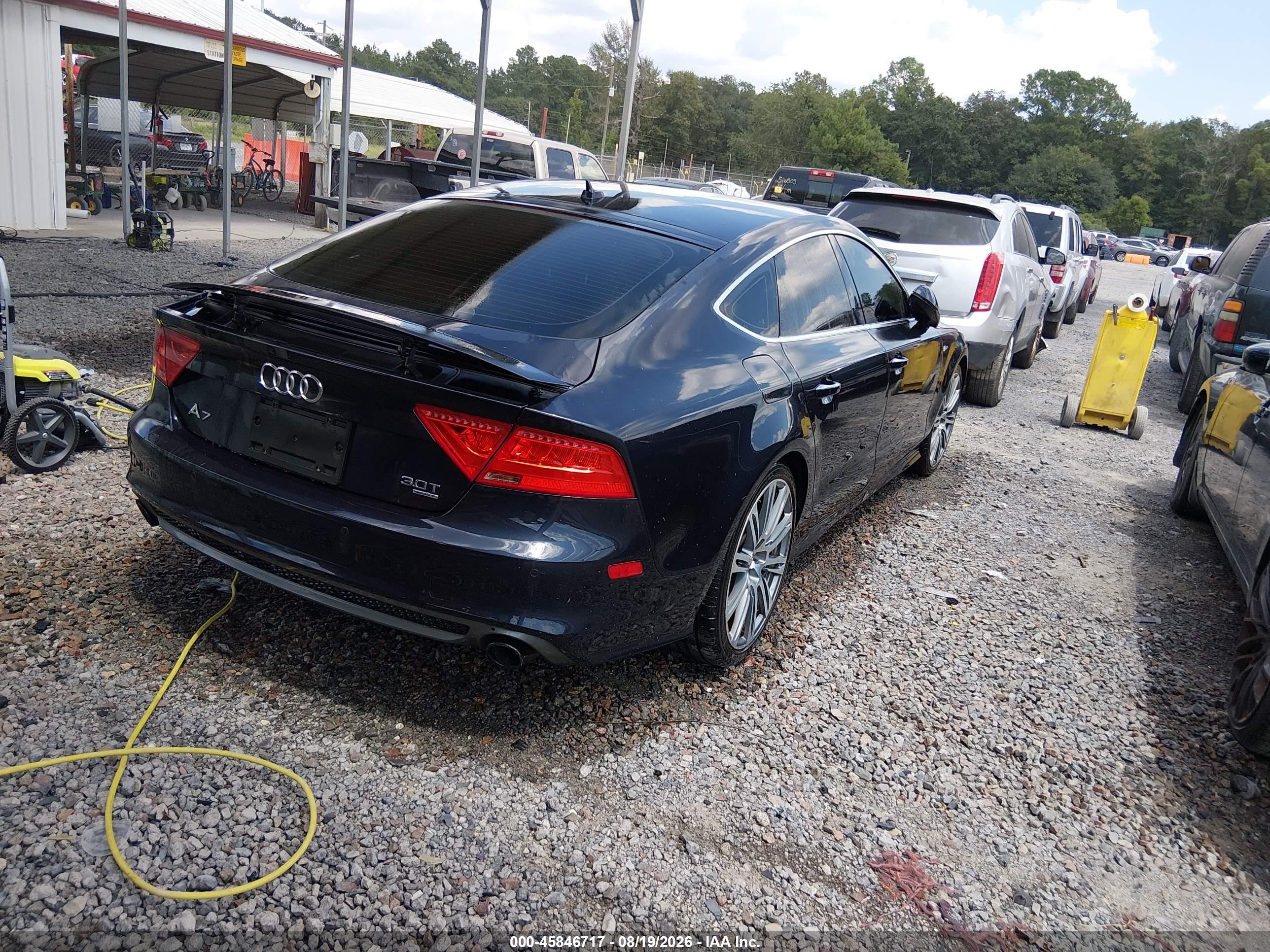 2013 Audi A7 3.0t Premium Navy vin: WAU2GAFC1DN053534