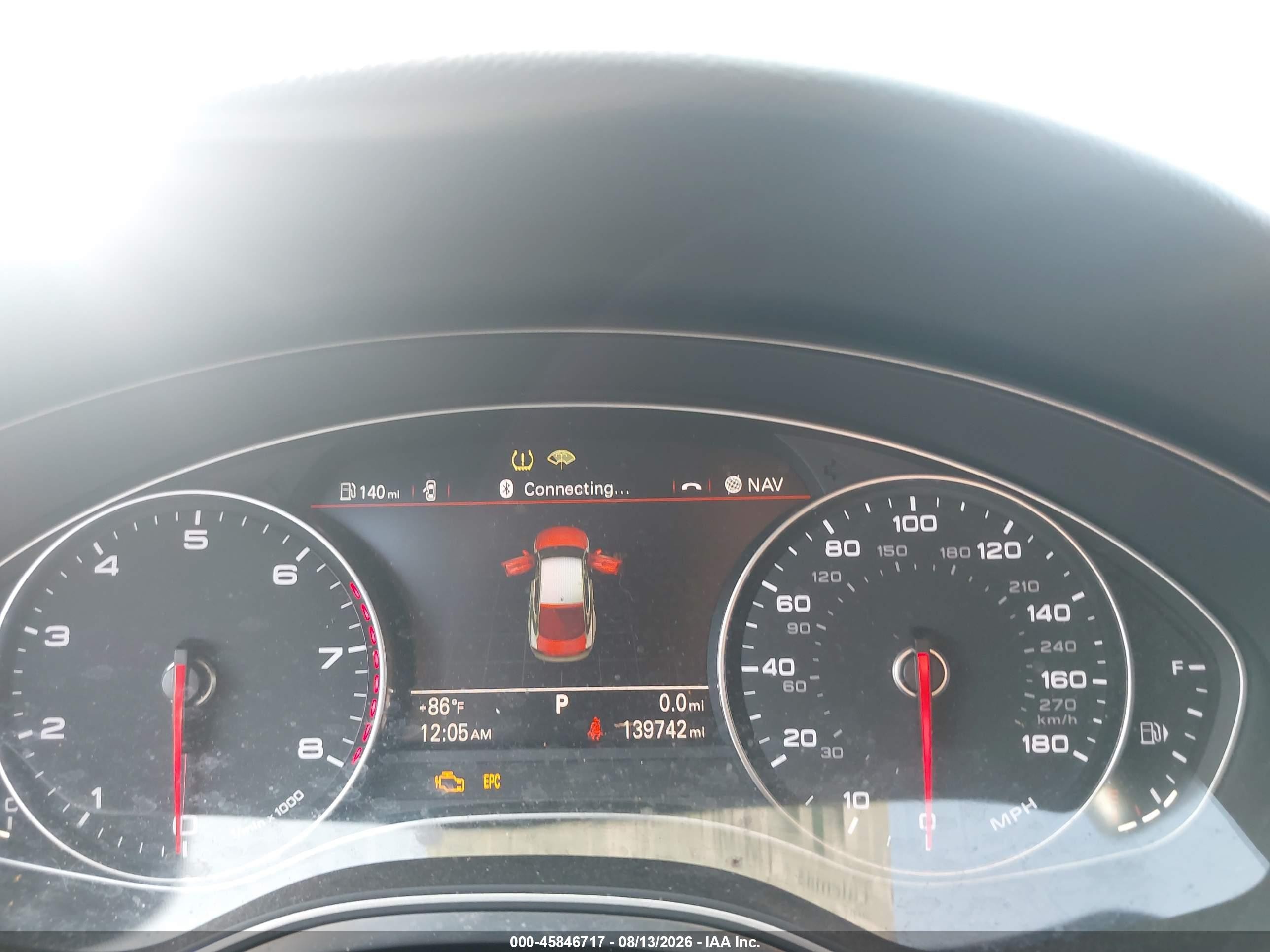 2013 Audi A7 3.0t Premium Navy vin: WAU2GAFC1DN053534