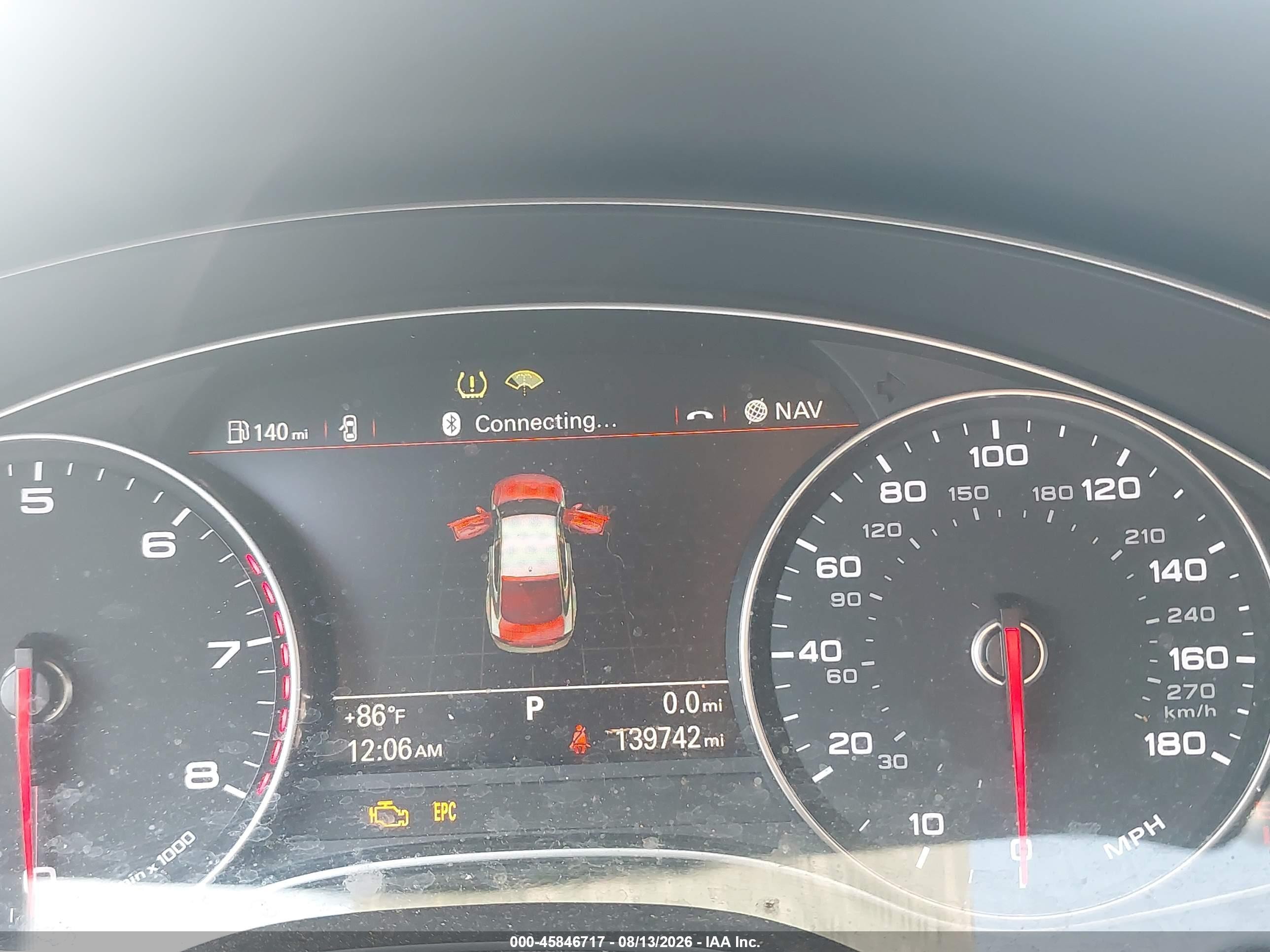 2013 Audi A7 3.0t Premium Navy vin: WAU2GAFC1DN053534