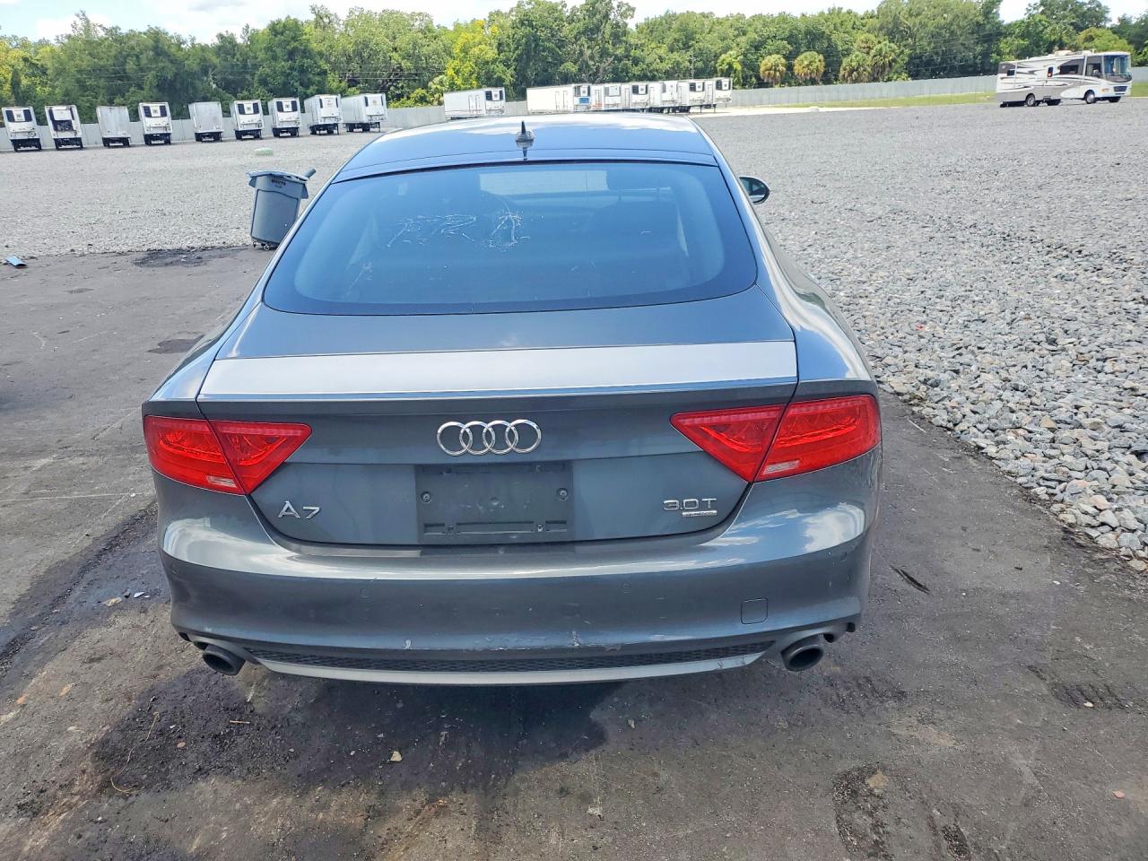 2013 Audi A7 Prestige Gray vin: WAU2GAFC1DN107236