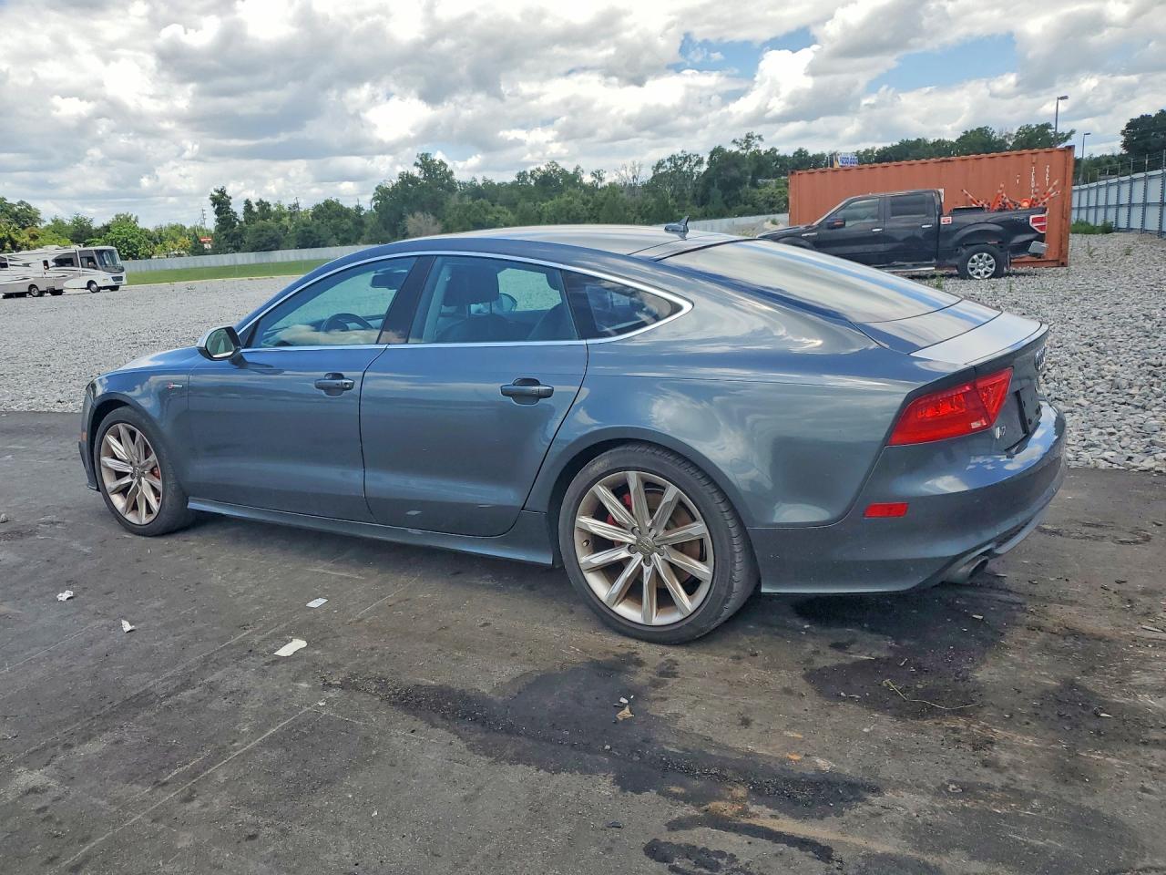 2013 Audi A7 Prestige Gray vin: WAU2GAFC1DN107236