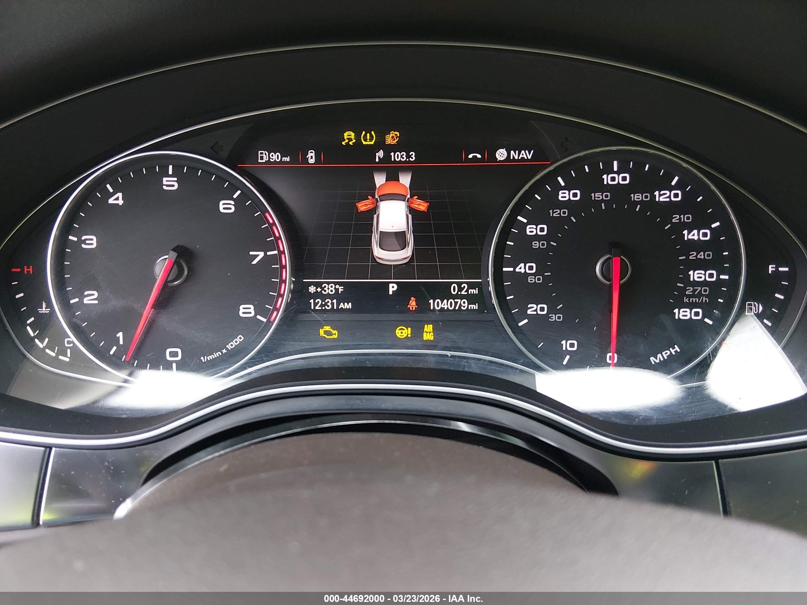 2014 Audi A7 3.0t Premium Plus White vin: WAU2GAFC1EN146328