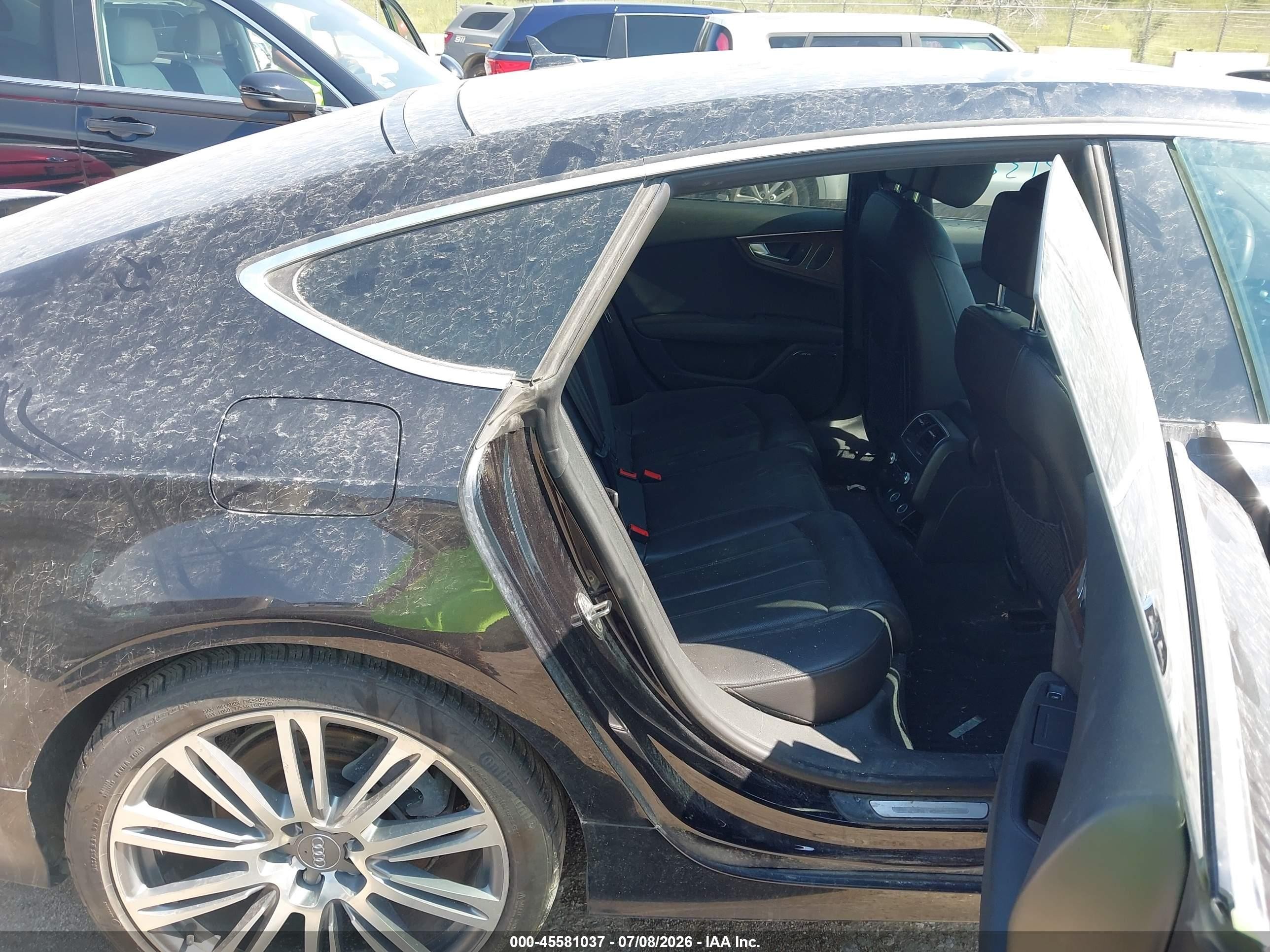 2015 Audi A7 3.0t Premium Plus Black vin: WAU2GAFC1FN003591