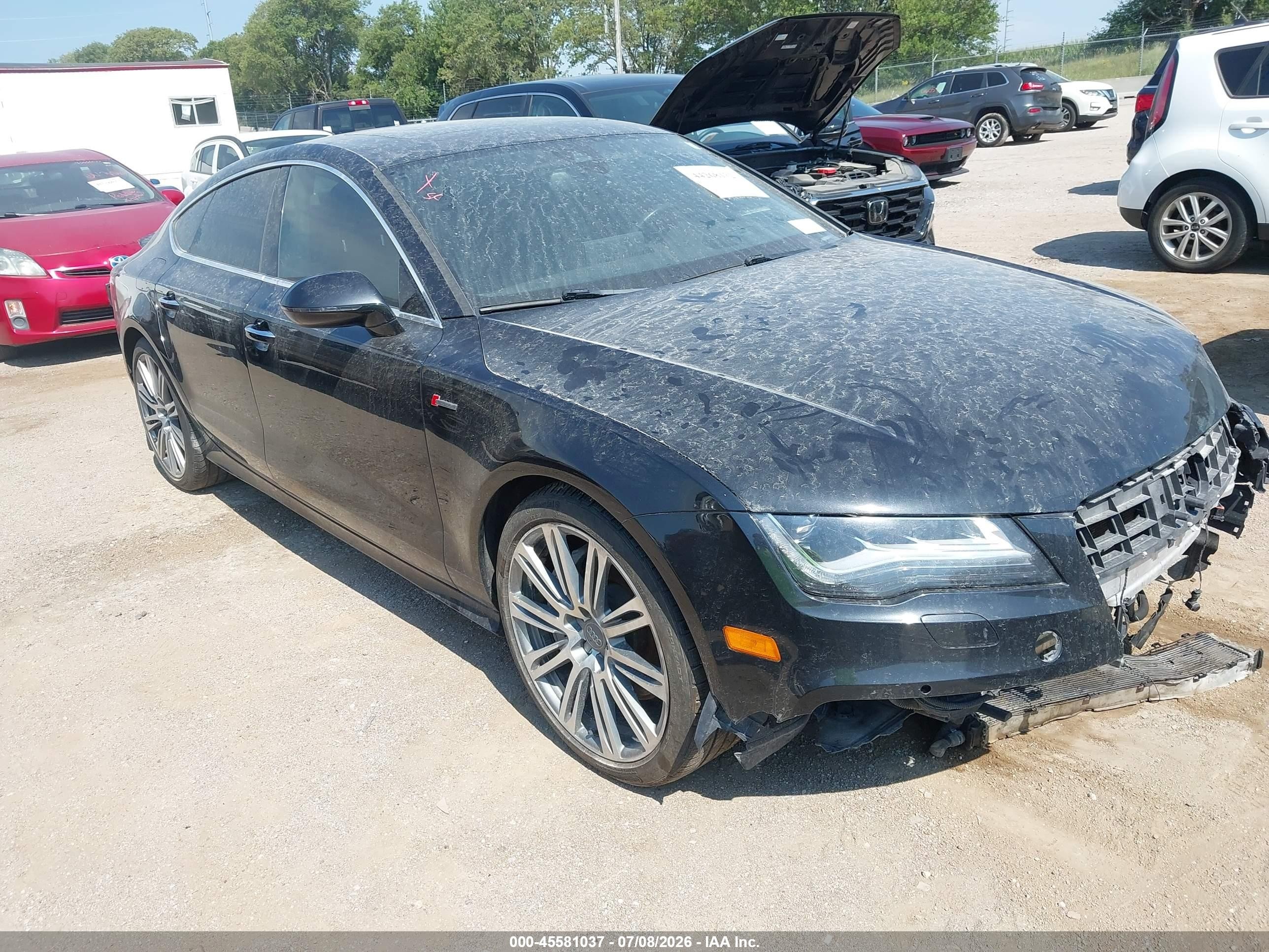 2015 Audi A7 3.0t Premium Plus Black vin: WAU2GAFC1FN003591