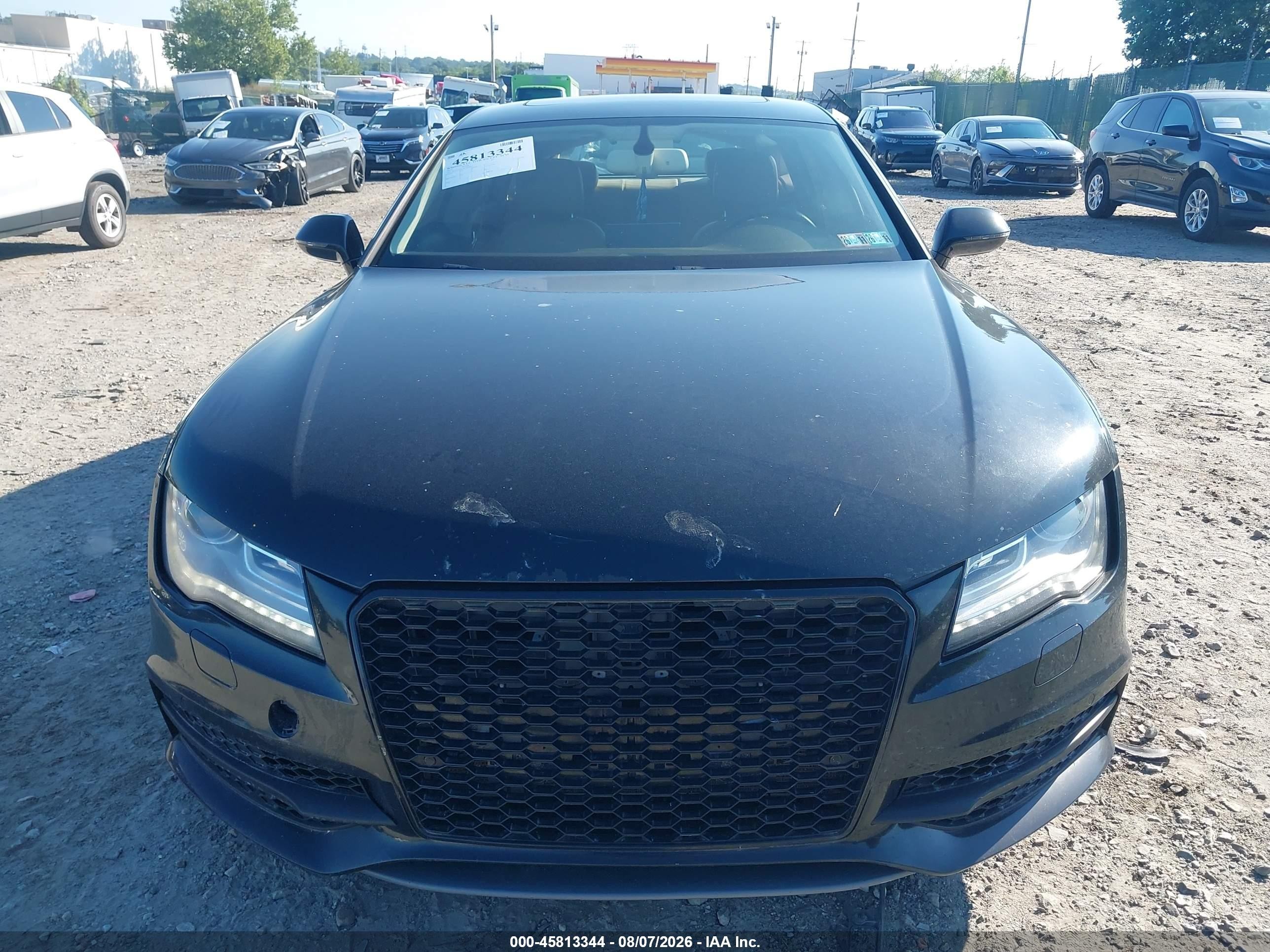 2012 Audi A7 3.0 Prestige Black vin: WAU2GAFC2CN089019