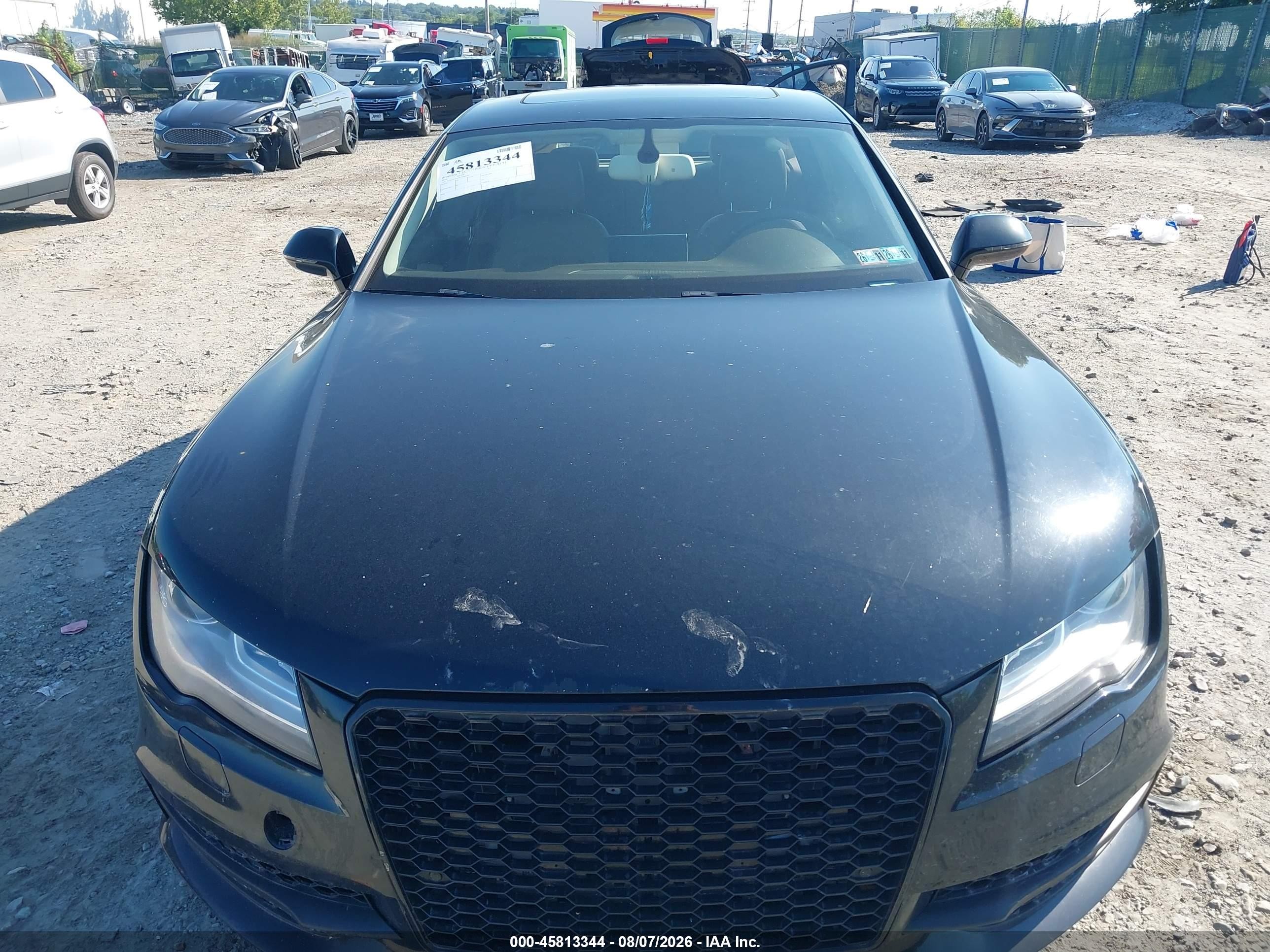 2012 Audi A7 3.0 Prestige Black vin: WAU2GAFC2CN089019