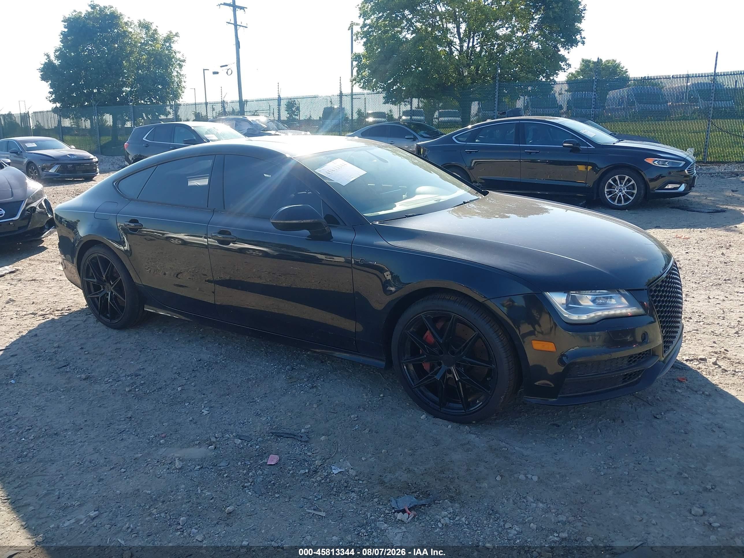 2012 Audi A7 3.0 Prestige Black vin: WAU2GAFC2CN089019