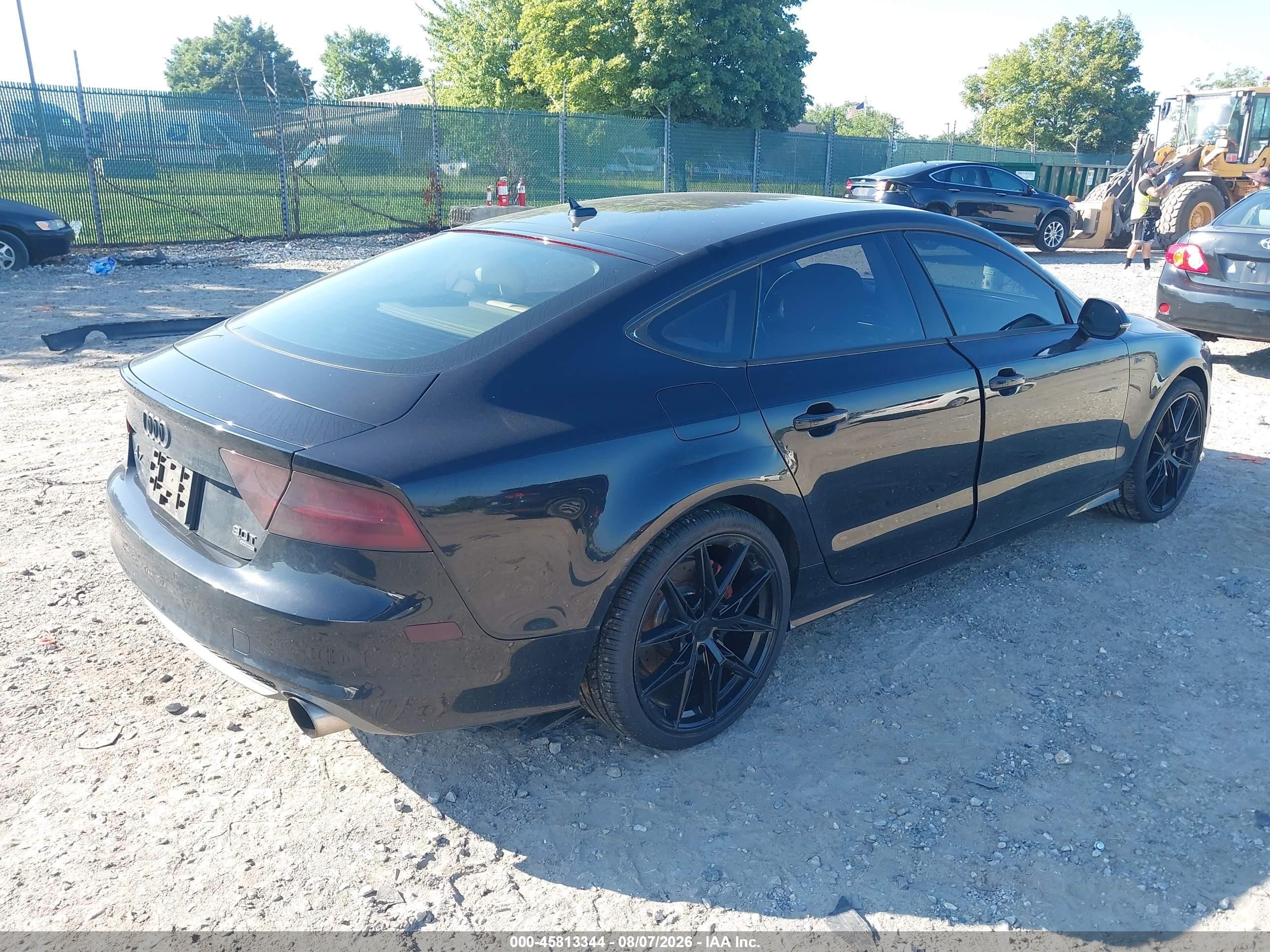 2012 Audi A7 3.0 Prestige Black vin: WAU2GAFC2CN089019