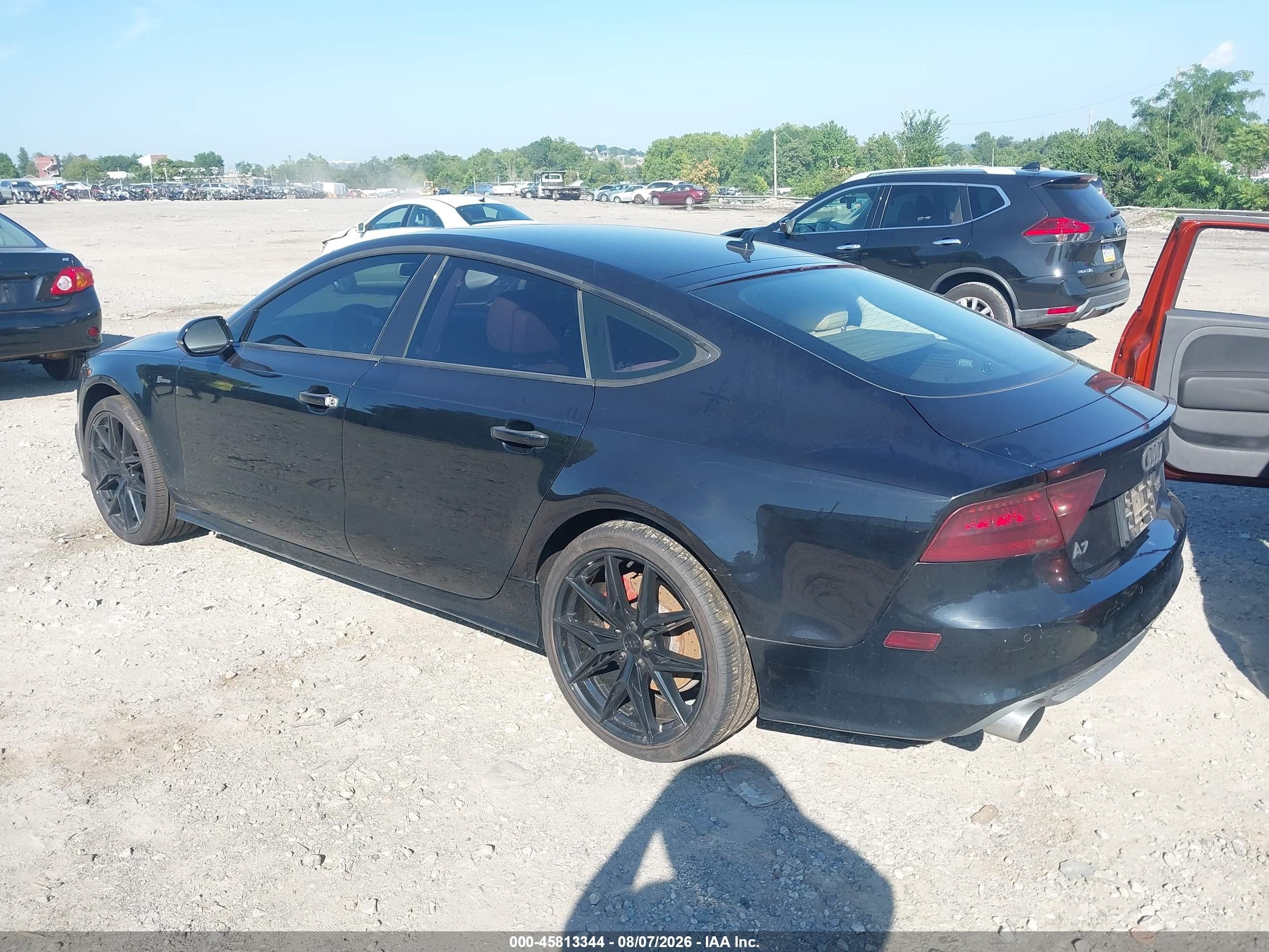 2012 Audi A7 3.0 Prestige Black vin: WAU2GAFC2CN089019