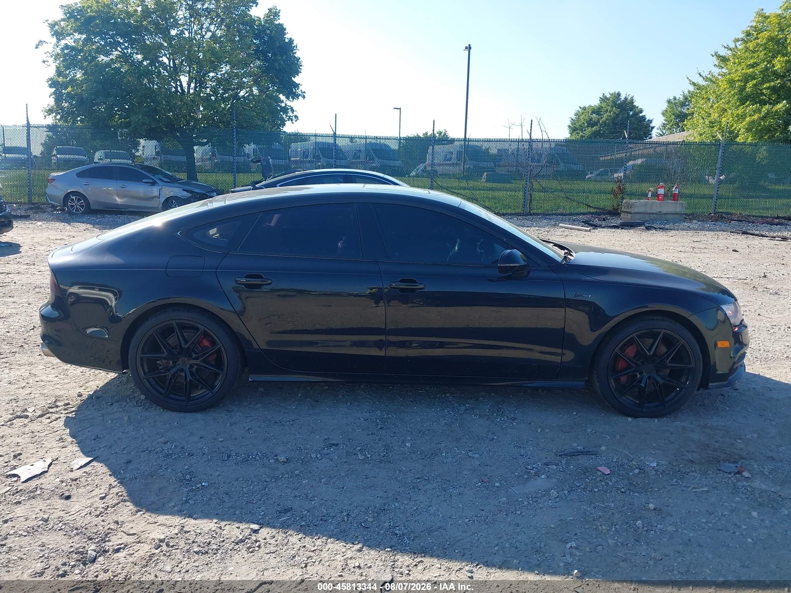 2012 Audi A7 3.0 Prestige Black vin: WAU2GAFC2CN089019