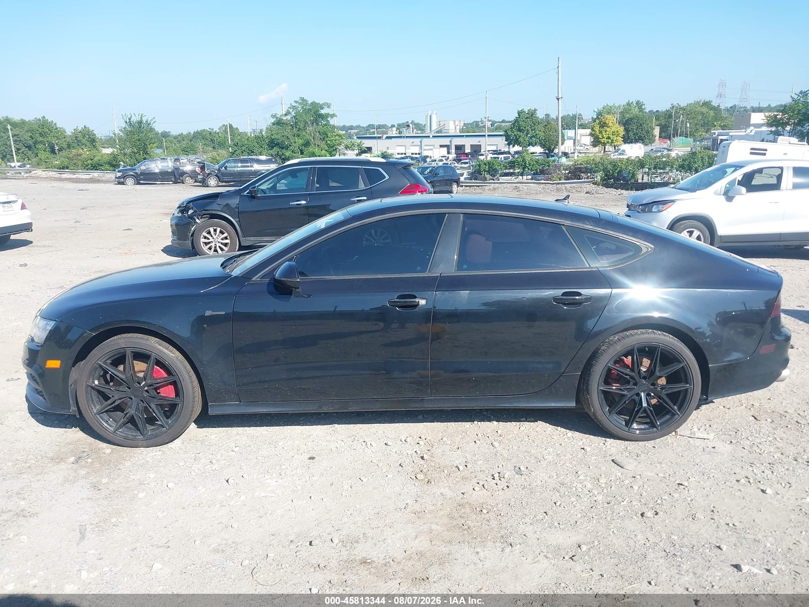 2012 Audi A7 3.0 Prestige Black vin: WAU2GAFC2CN089019