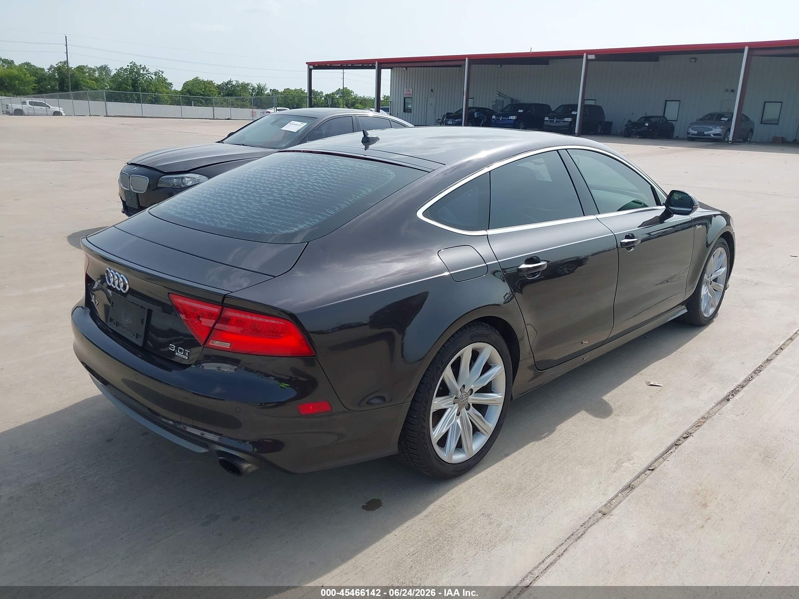 2013 Audi A7 3.0t Premium Серый vin: WAU2GAFC2DN009817