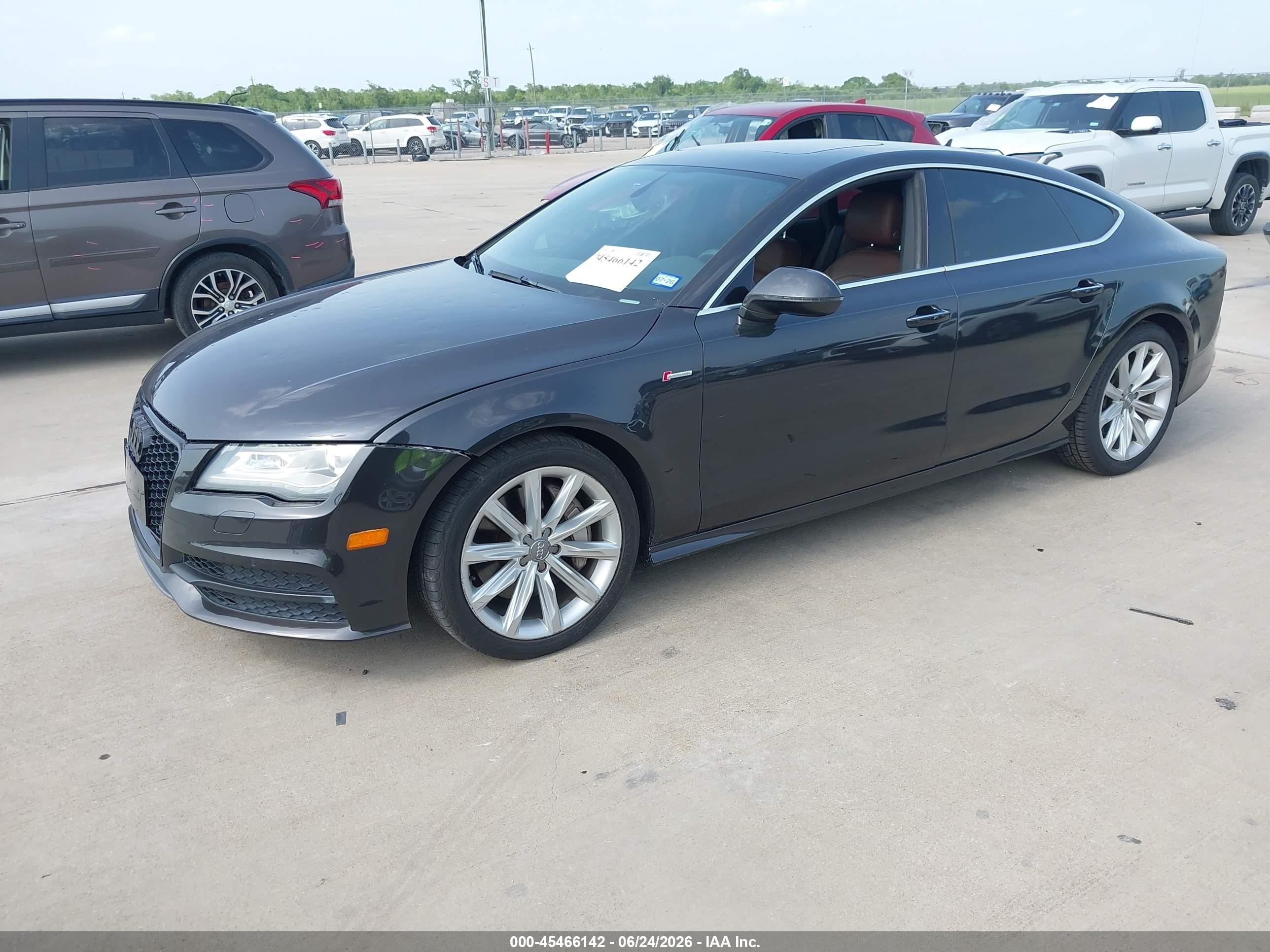2013 Audi A7 3.0t Premium Серый vin: WAU2GAFC2DN009817