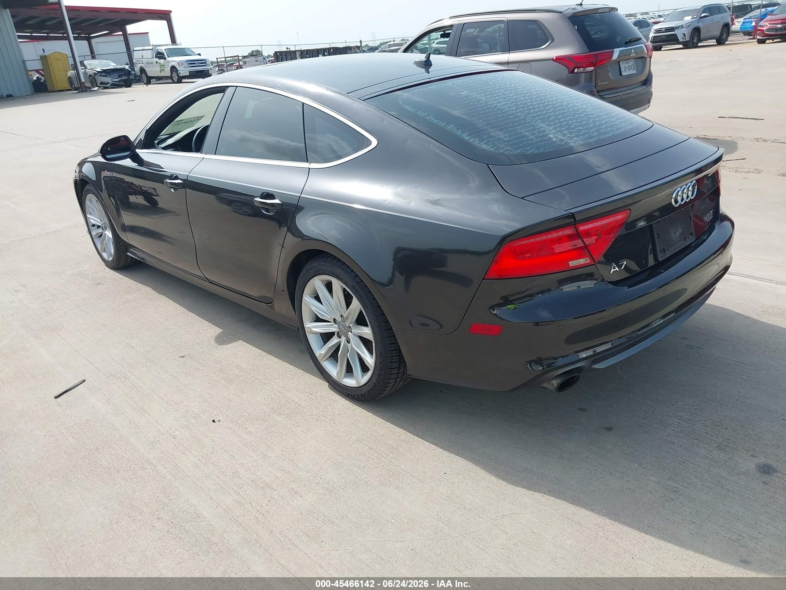 2013 Audi A7 3.0t Premium Серый vin: WAU2GAFC2DN009817