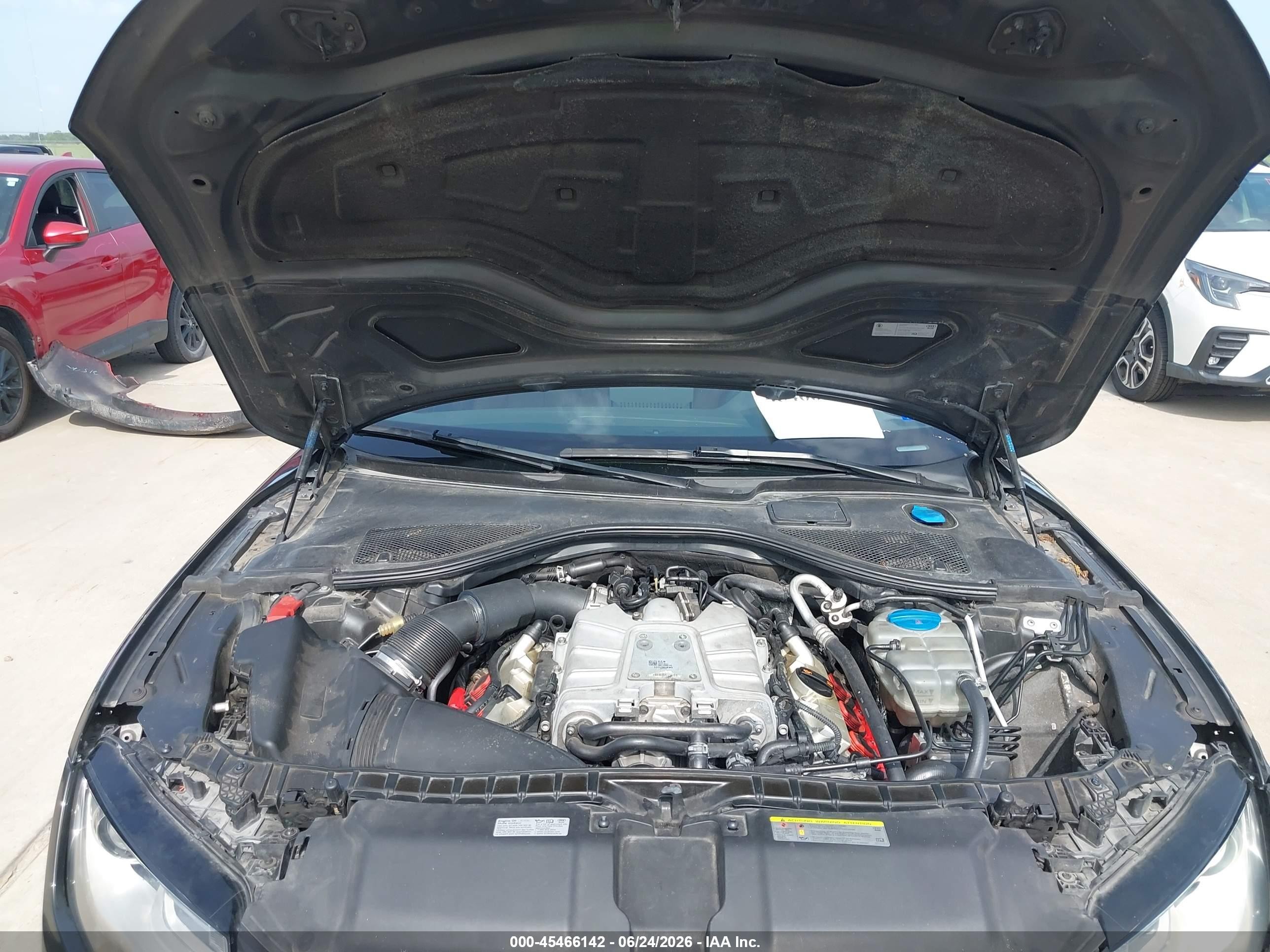 2013 Audi A7 3.0t Premium Серый vin: WAU2GAFC2DN009817