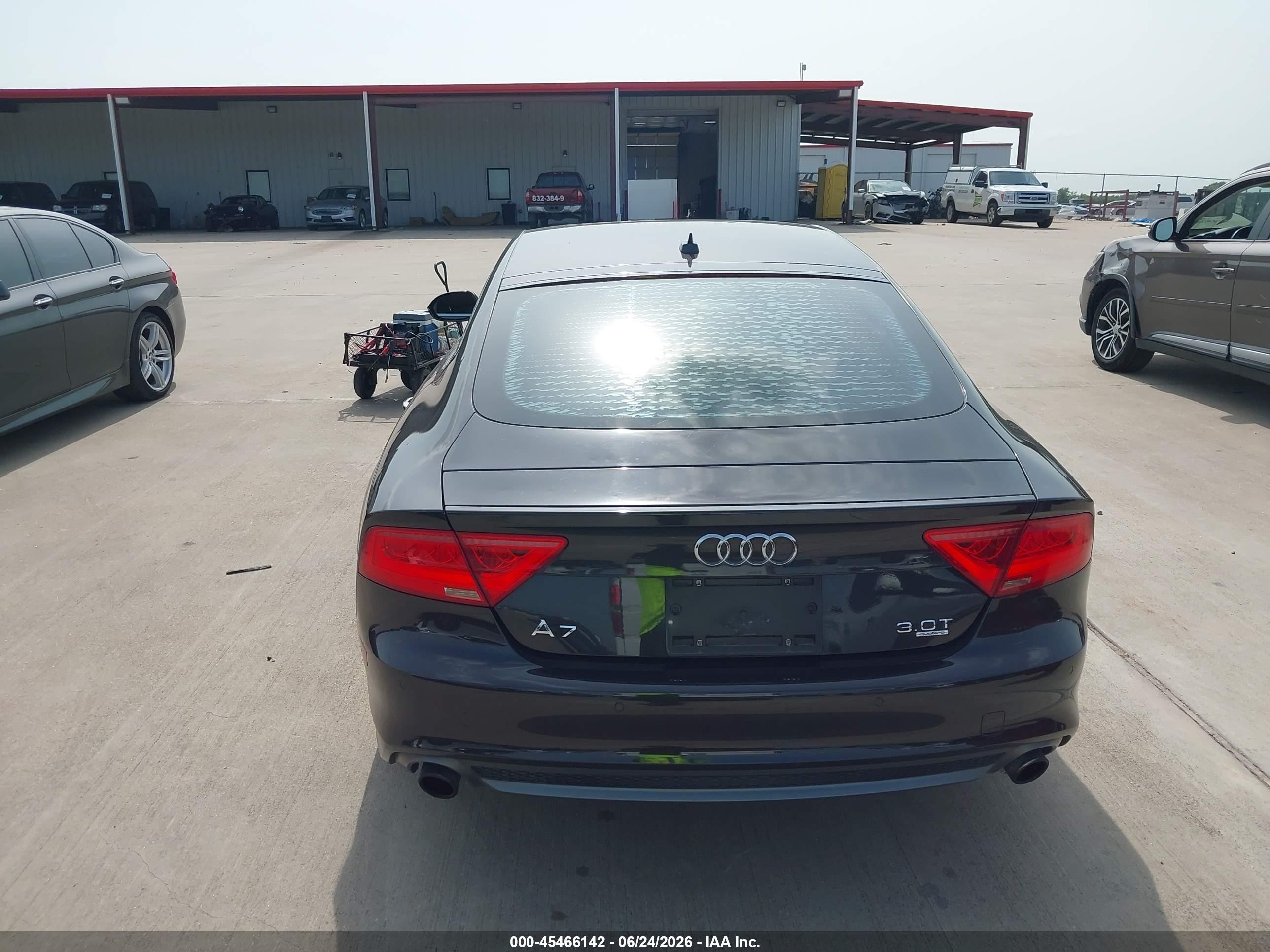 2013 Audi A7 3.0t Premium Серый vin: WAU2GAFC2DN009817