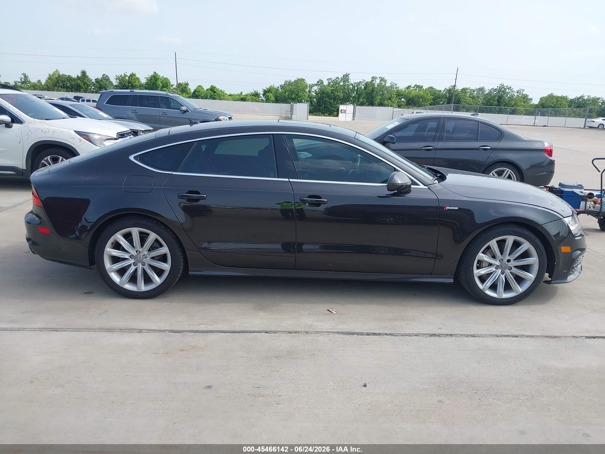2013 Audi A7 3.0t Premium Серый vin: WAU2GAFC2DN009817