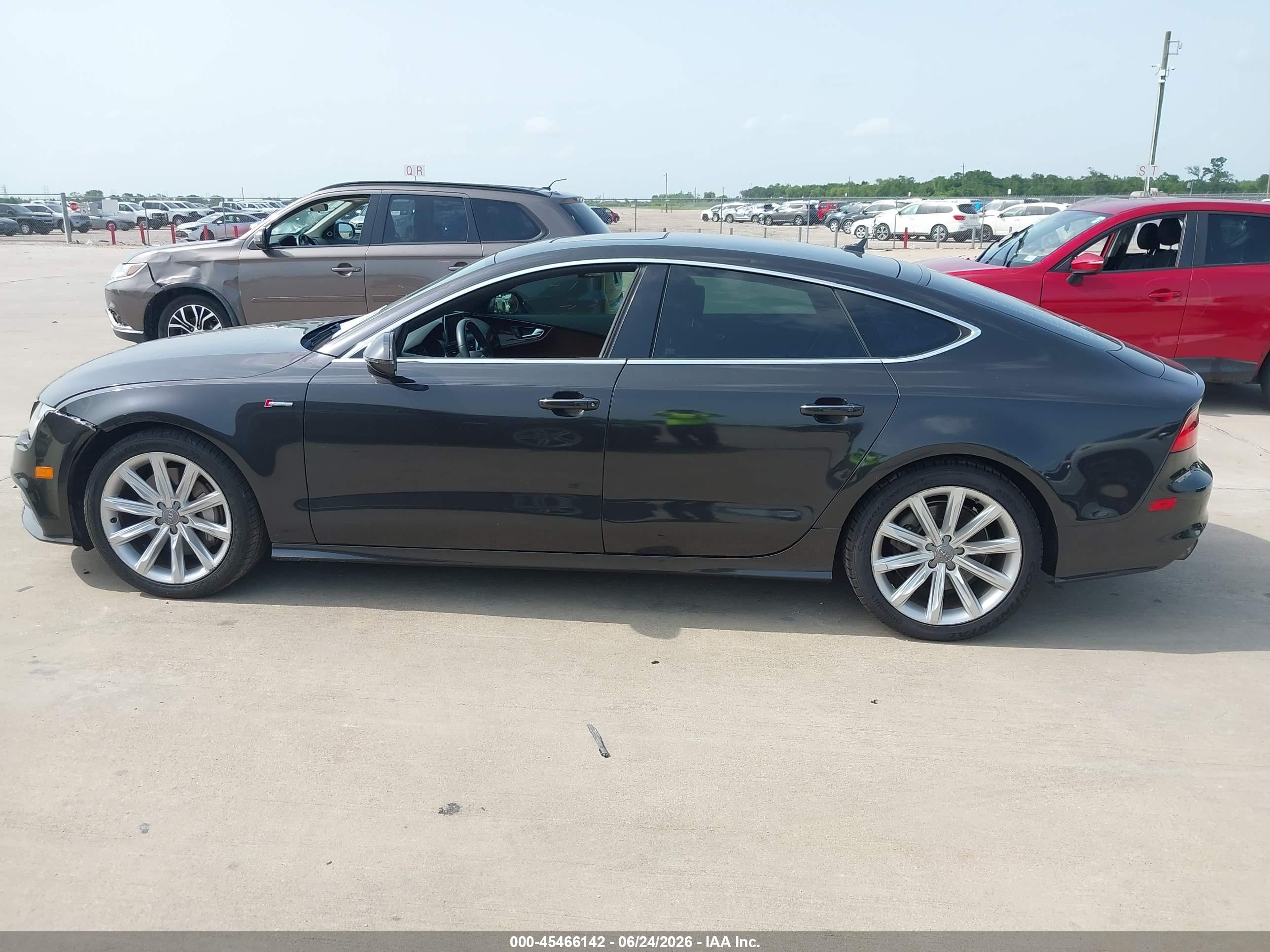 2013 Audi A7 3.0t Premium Серый vin: WAU2GAFC2DN009817