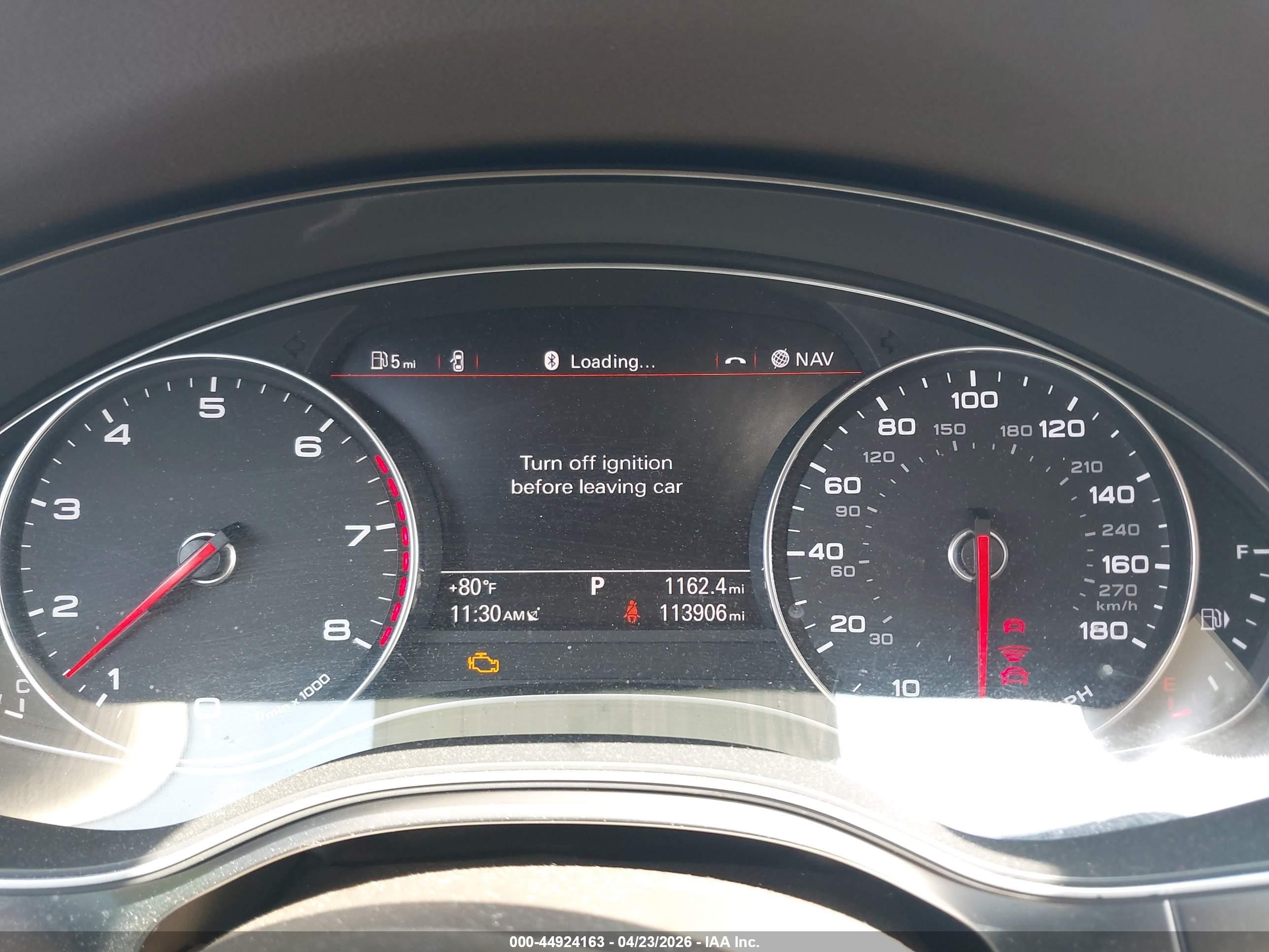 2013 Audi A7 3.0t Premium Black vin: WAU2GAFC2DN082590