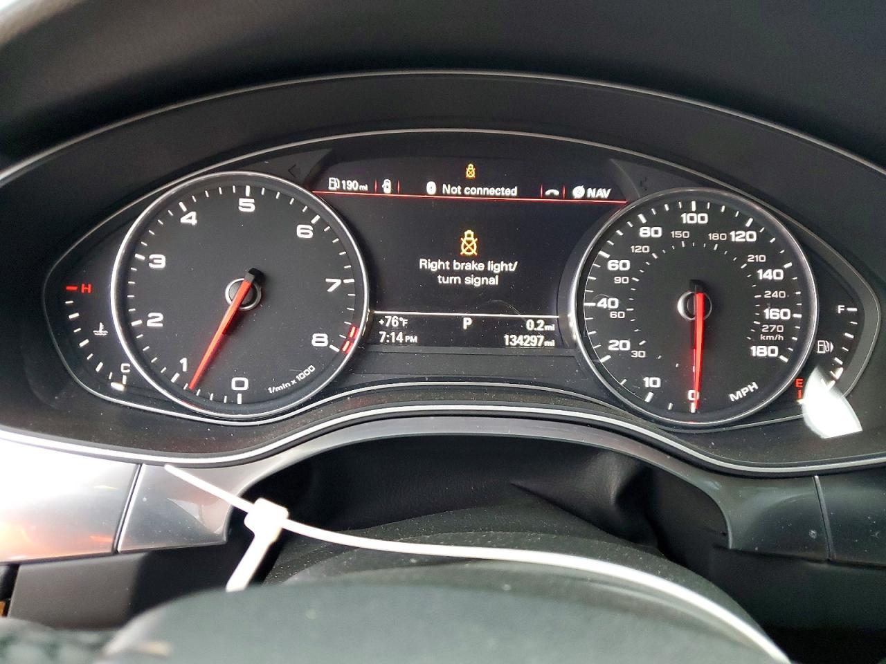 2012 Audi A7 Prestige Серебряный vin: WAU2GAFC3CN139796