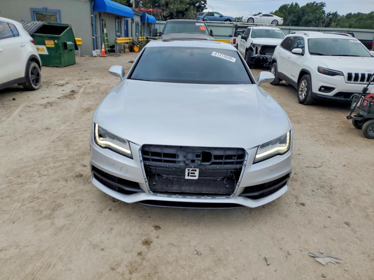 2012 Audi A7 Prestige Серебряный vin: WAU2GAFC3CN139796