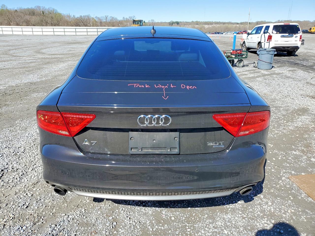 2013 Audi A7 Prestige Угольный vin: WAU2GAFC3DN077902