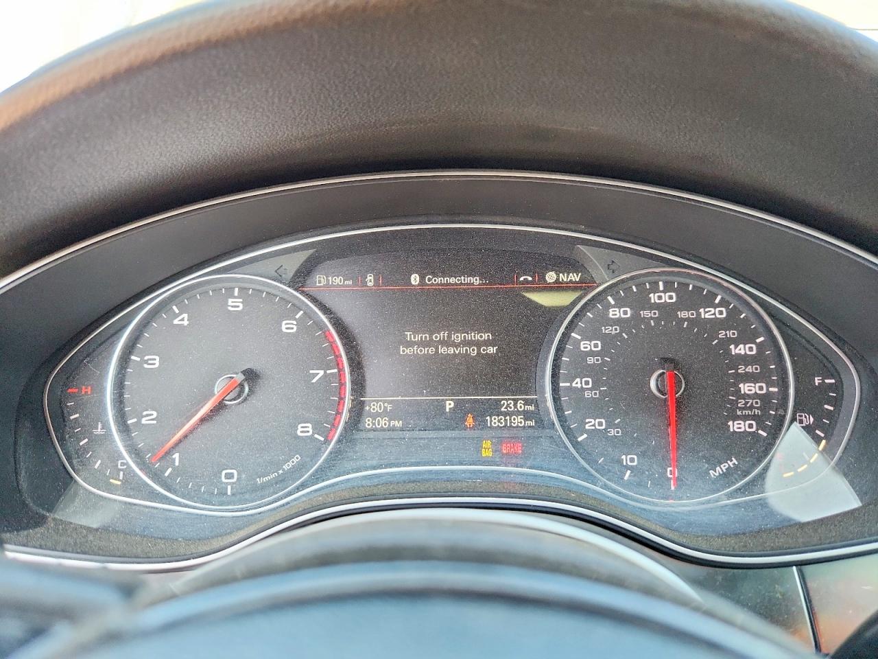 2013 Audi A7 Prestige Серый vin: WAU2GAFC3DN107240