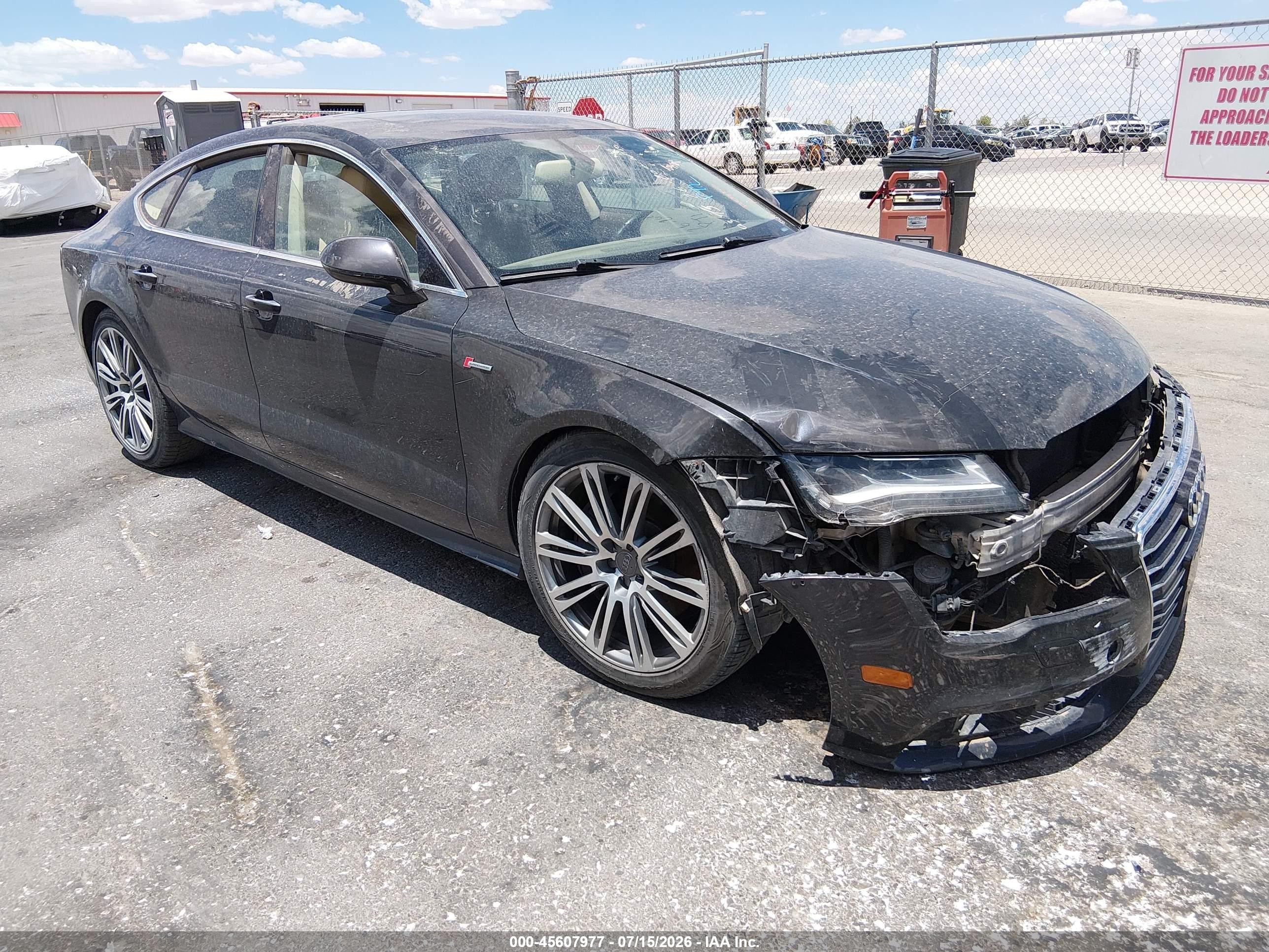 2013 Audi A7 3.0t Premium Black vin: WAU2GAFC3DN126385