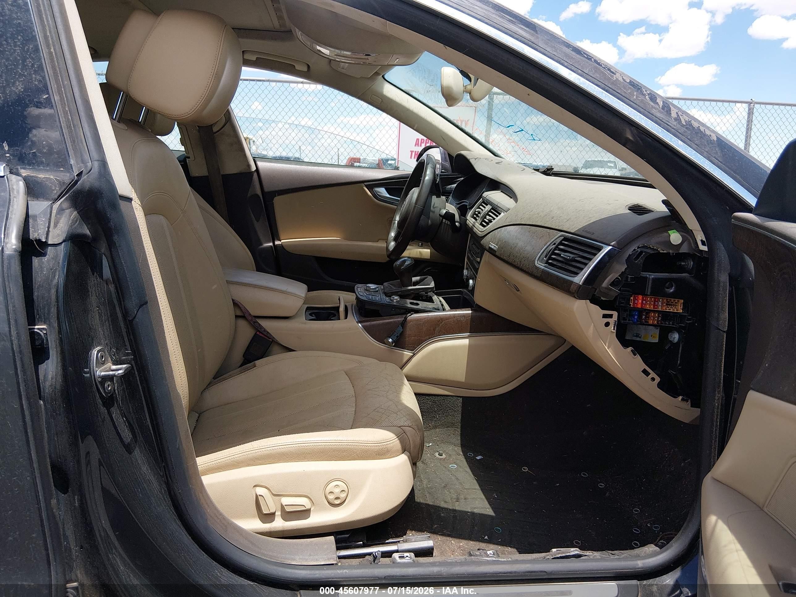 2013 Audi A7 3.0t Premium Black vin: WAU2GAFC3DN126385