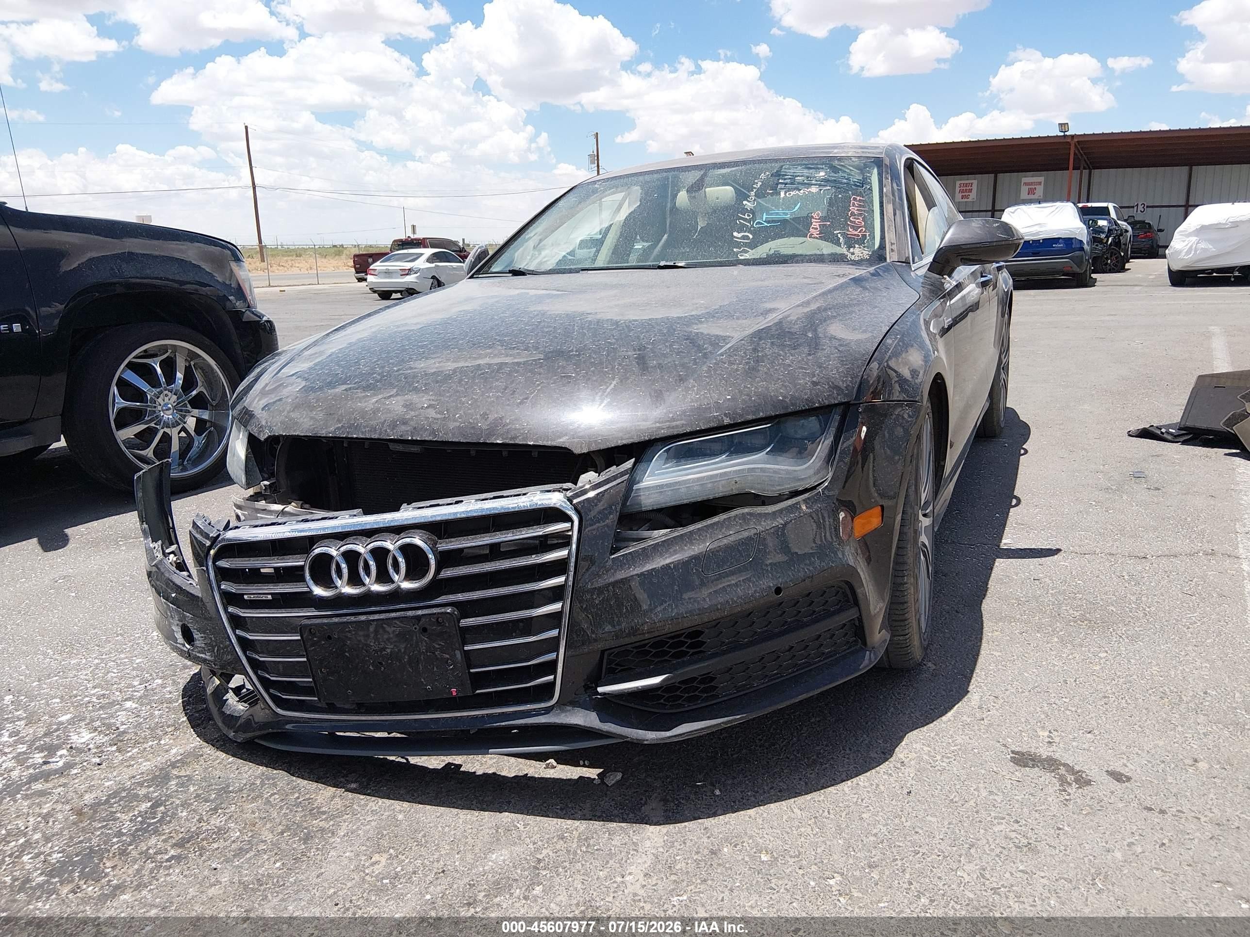 2013 Audi A7 3.0t Premium Black vin: WAU2GAFC3DN126385