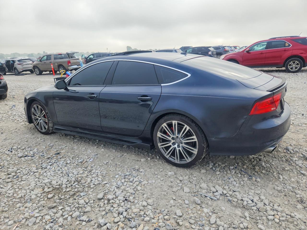 2012 Audi A7 Prestige Синий vin: WAU2GAFC4CN125874