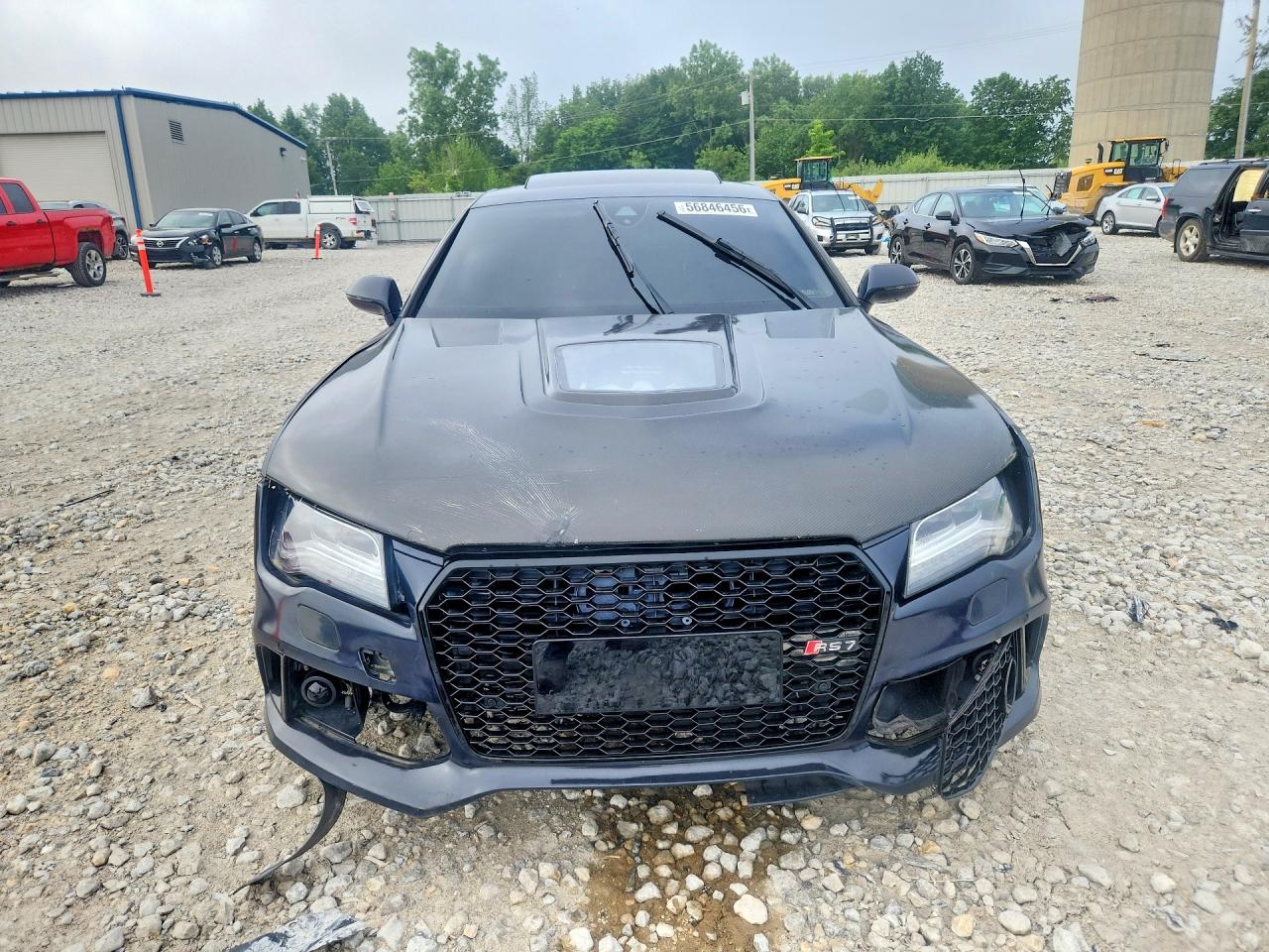 2012 Audi A7 Prestige Синий vin: WAU2GAFC4CN125874