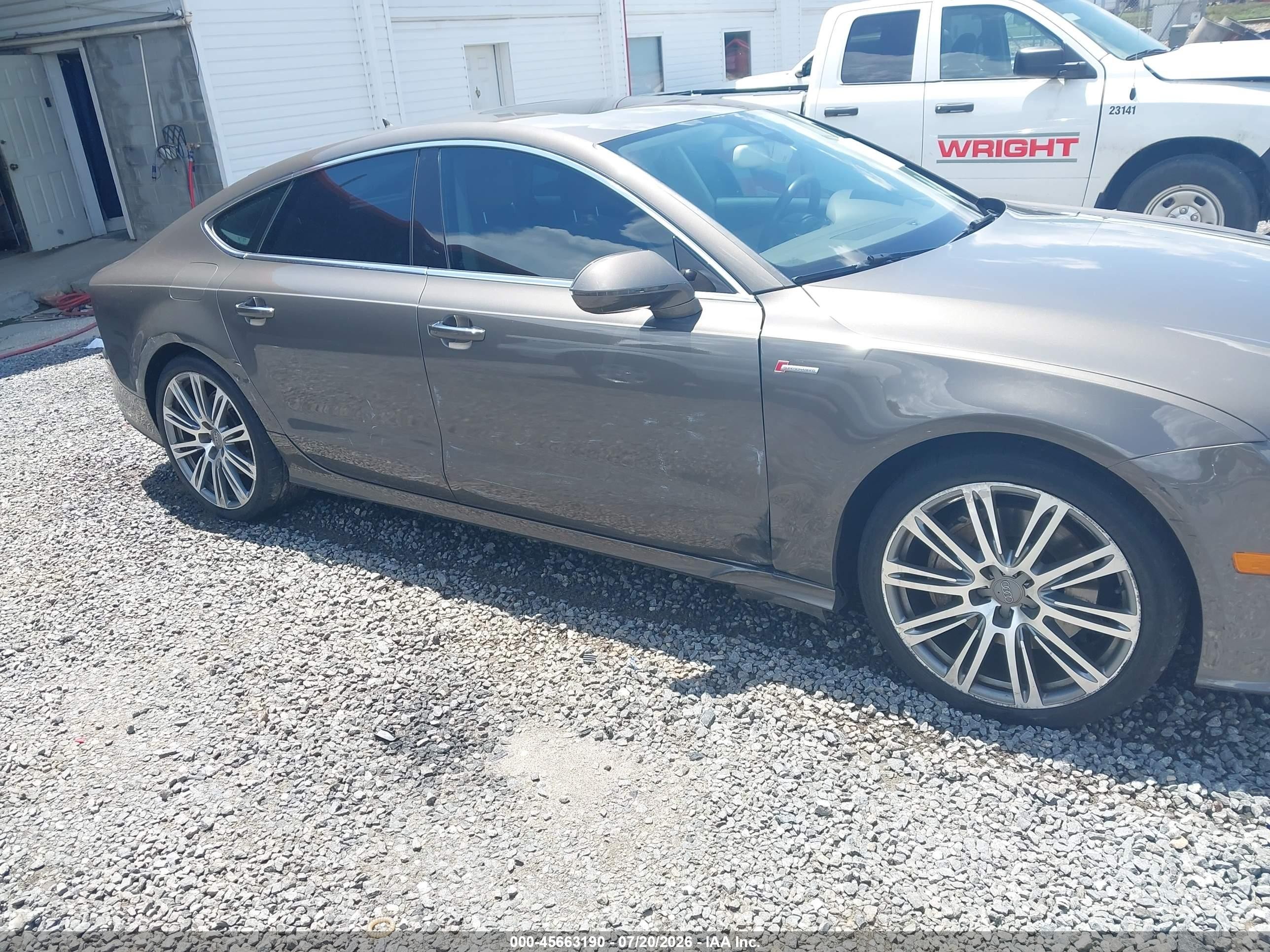 2012 Audi A7 3.0 Prestige Gray vin: WAU2GAFC4CN144036