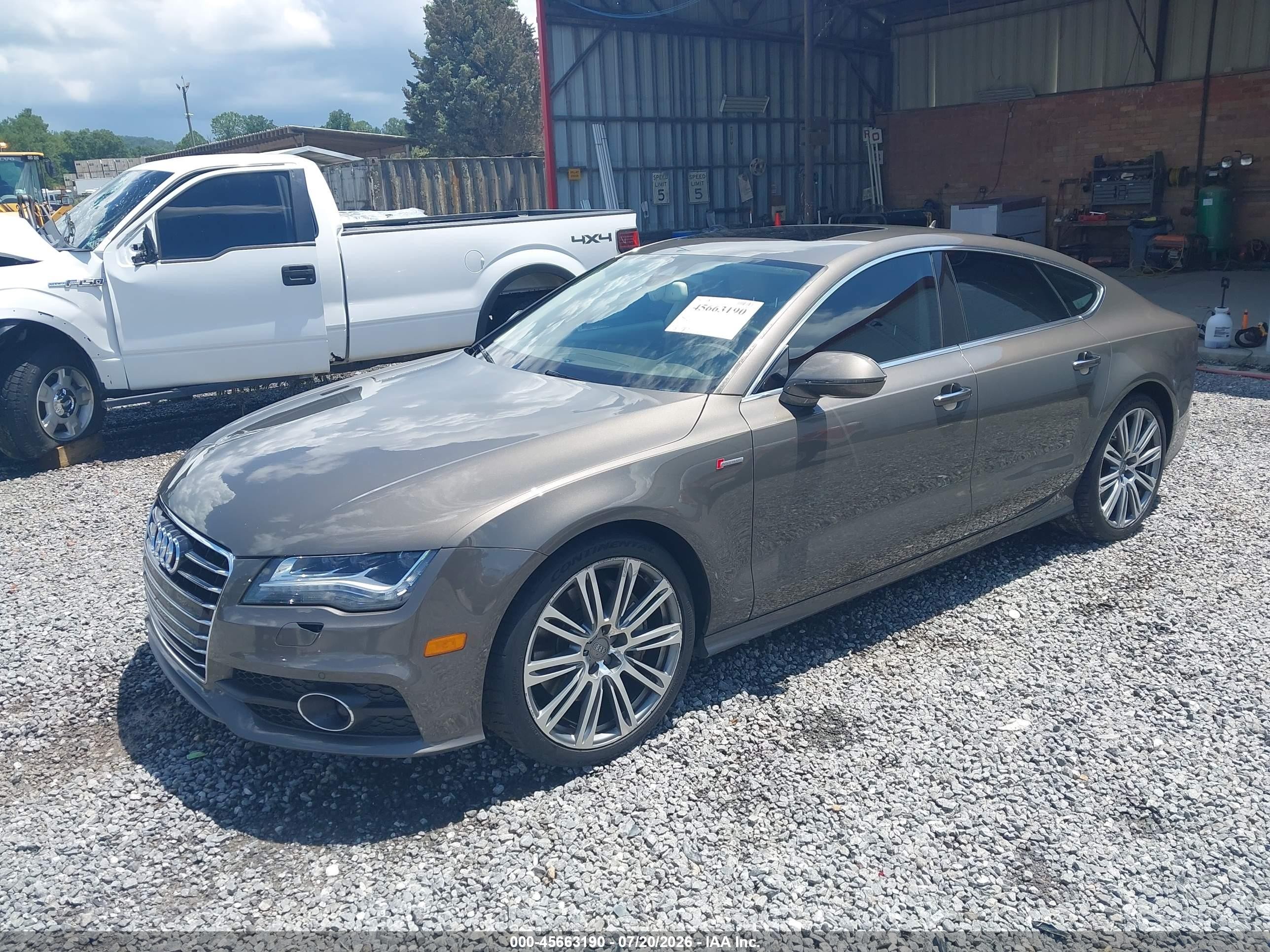 2012 Audi A7 3.0 Prestige Gray vin: WAU2GAFC4CN144036