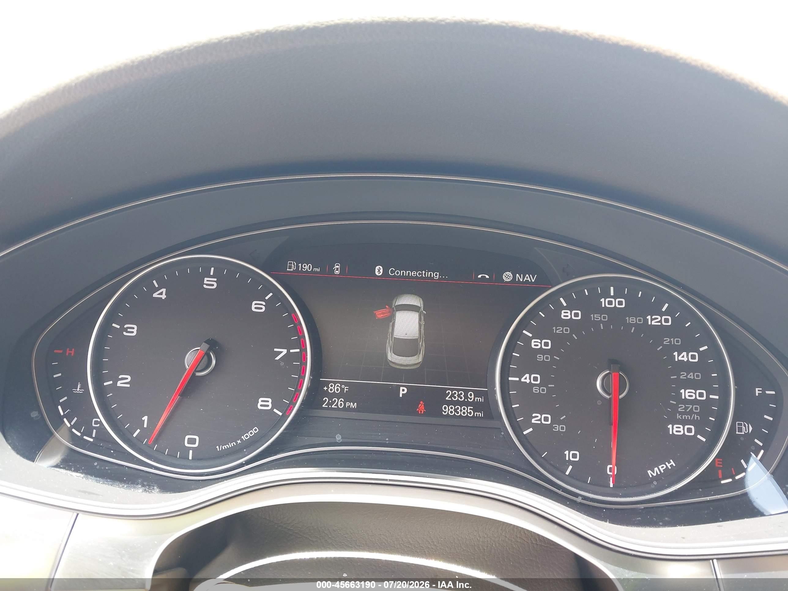 2012 Audi A7 3.0 Prestige Gray vin: WAU2GAFC4CN144036