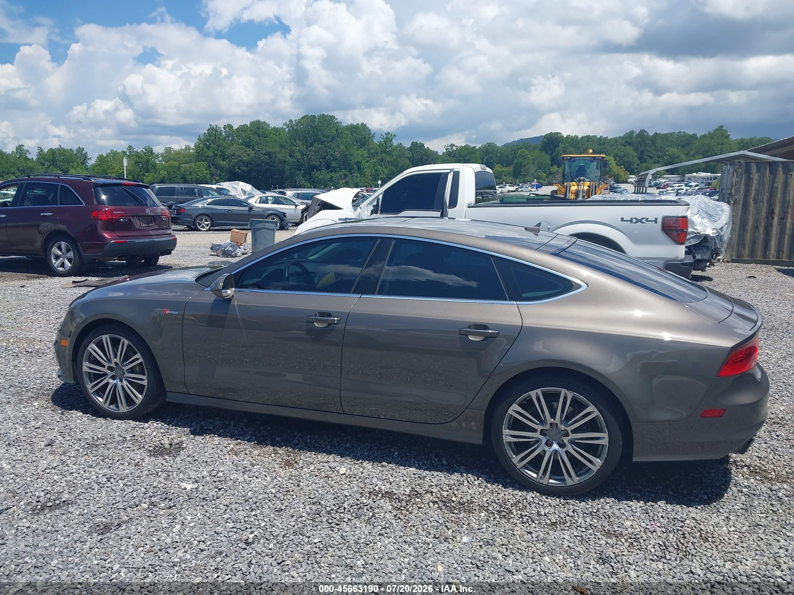 2012 Audi A7 3.0 Prestige Gray vin: WAU2GAFC4CN144036